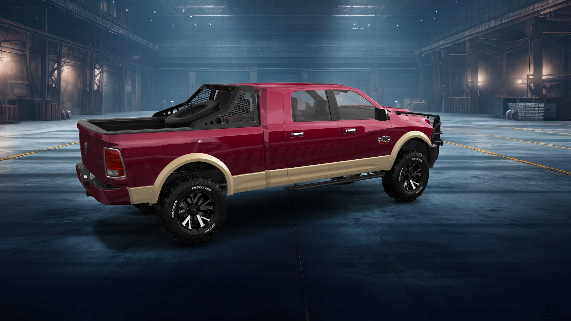 Dodge Ram 2500 Mega Cab 6.4 ft box 4 Door pickup truck 2010
