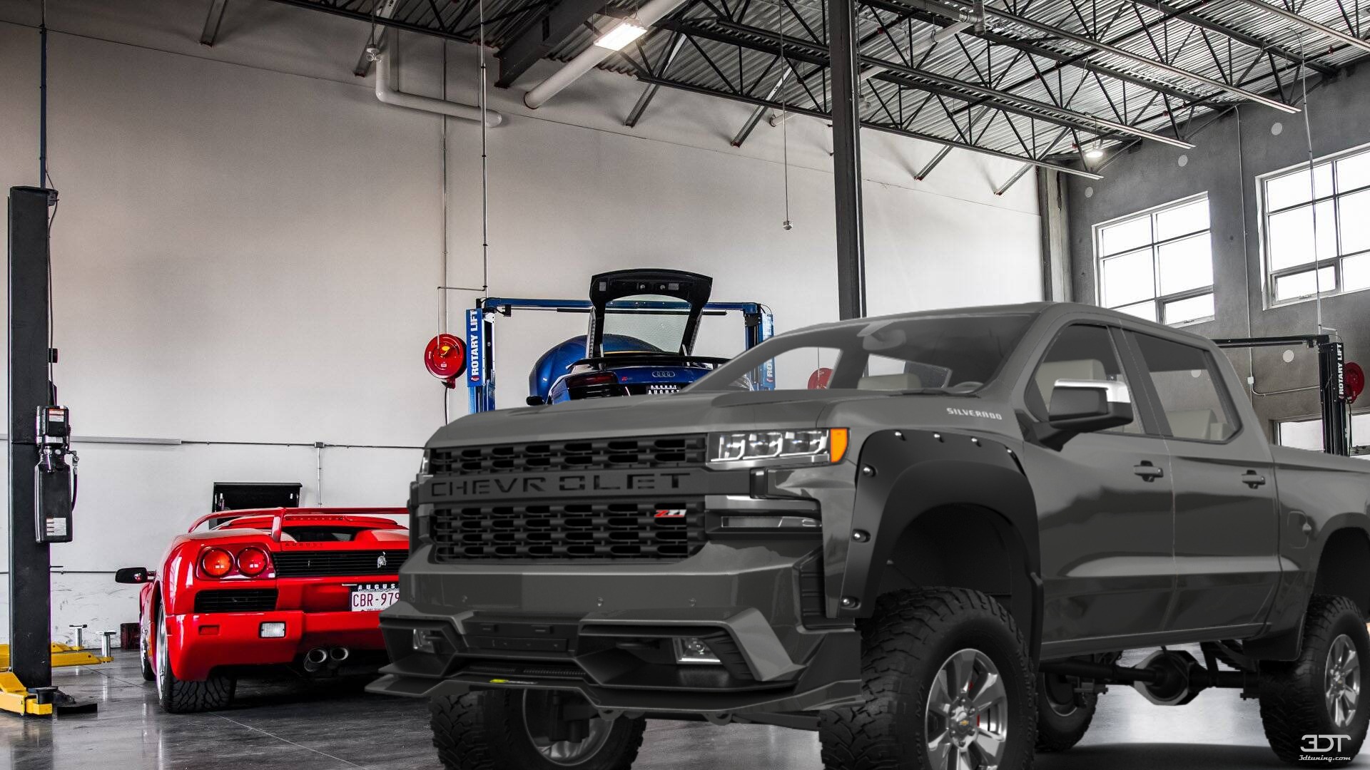 Chevrolet Silverado 1500 4 Door pickup truck 2019 tuning