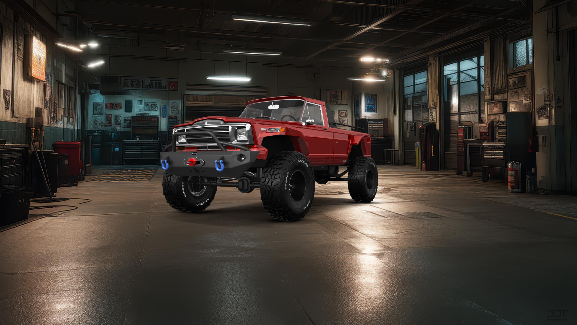 Jeep Gladiator SJ 2 Door pickup truck 1988 tuning