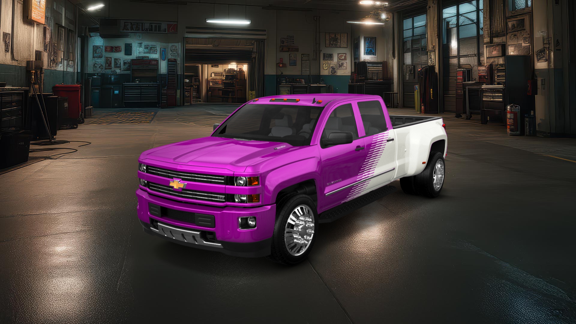 Chevrolet Silverado 3500 4 Door pickup truck 2015 tuning