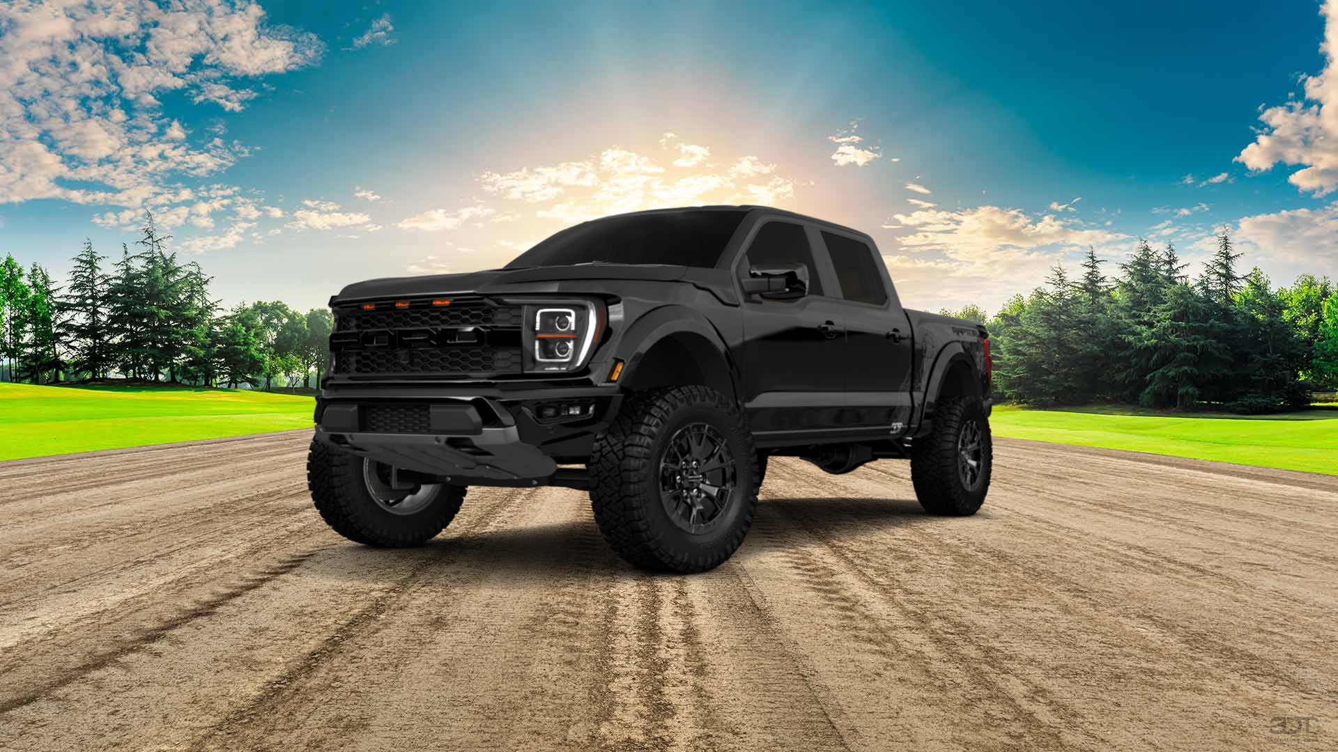 Ford F-150 Raptor 4 Door pickup truck 2021