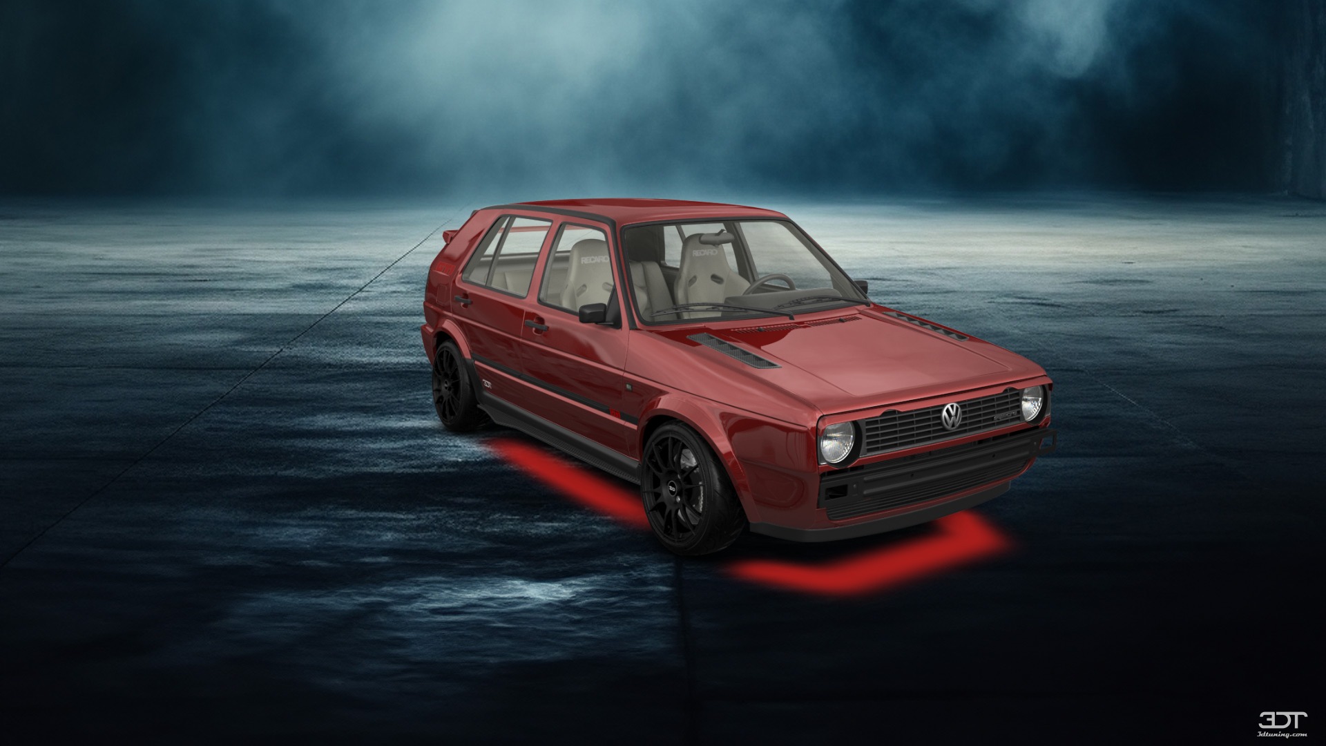 Volkswagen Golf Mk2 5 Door Hatchback 1983 tuning
