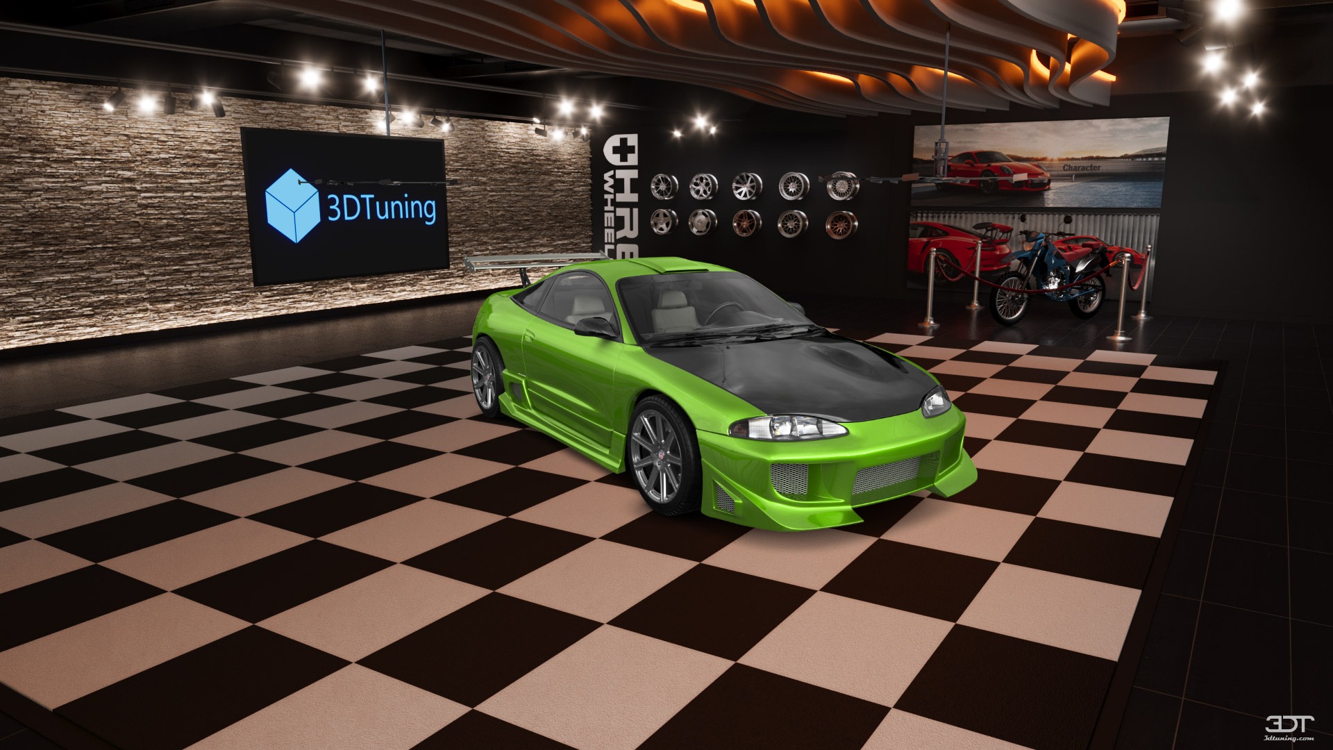 Tuning Mitsubishi Eclipse GSX Coupe 1995