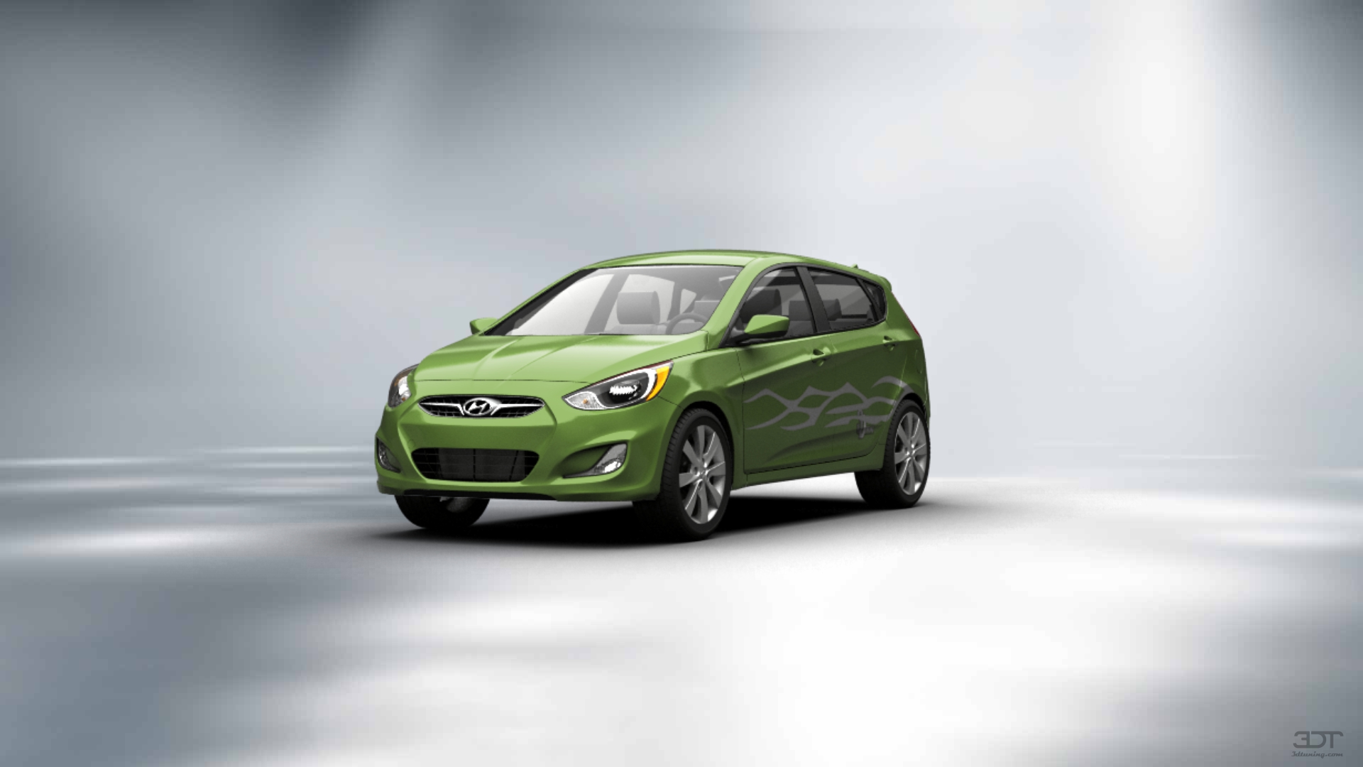 Hyundai Accent 5 Door Hatchback 2012 tuning