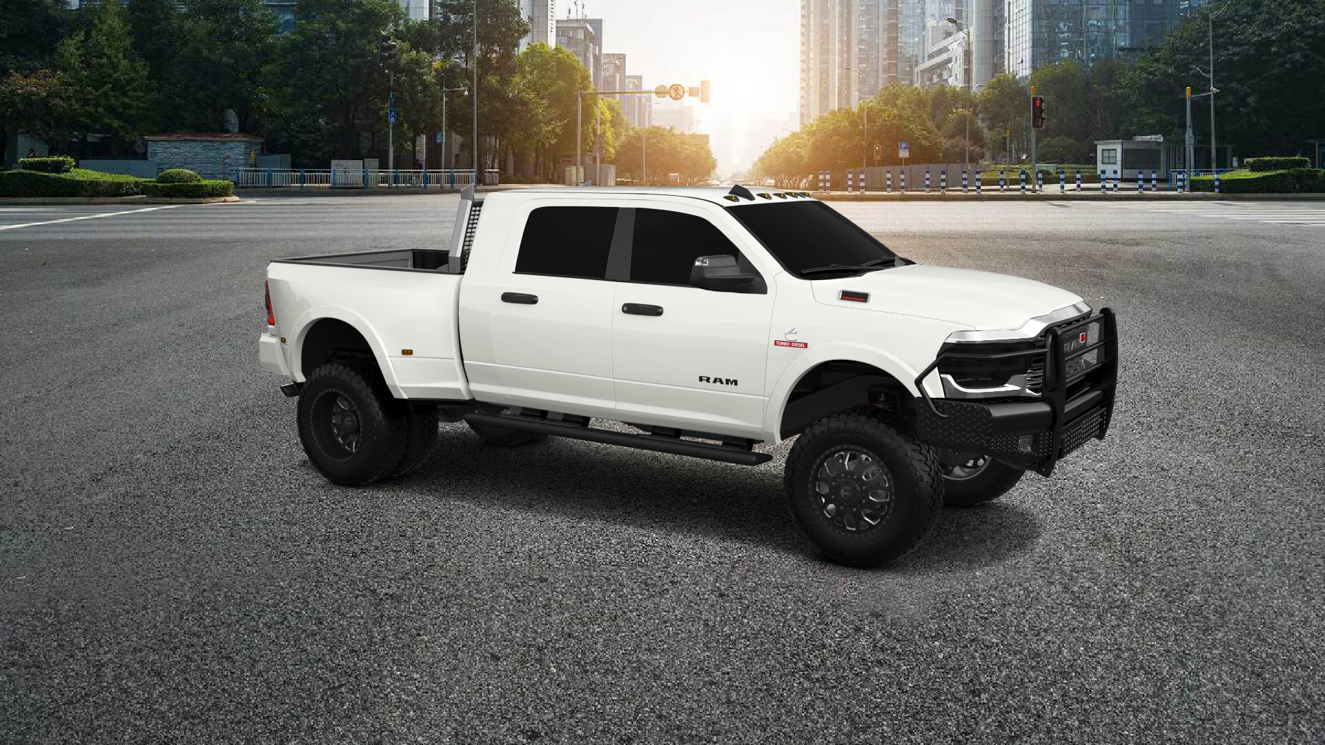 Dodge Ram 3500 4 Door pickup truck 2020 tuning