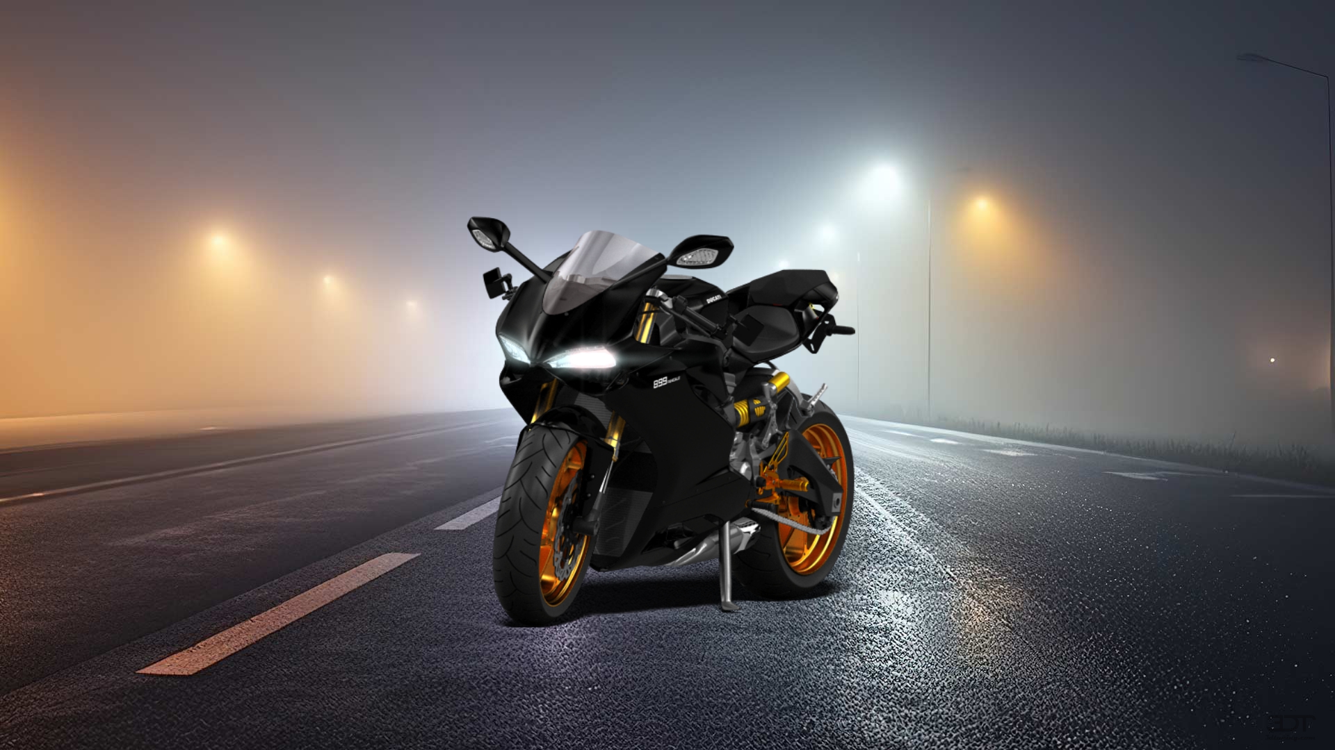 Ducati 899 Panigale Sport Bike 2015