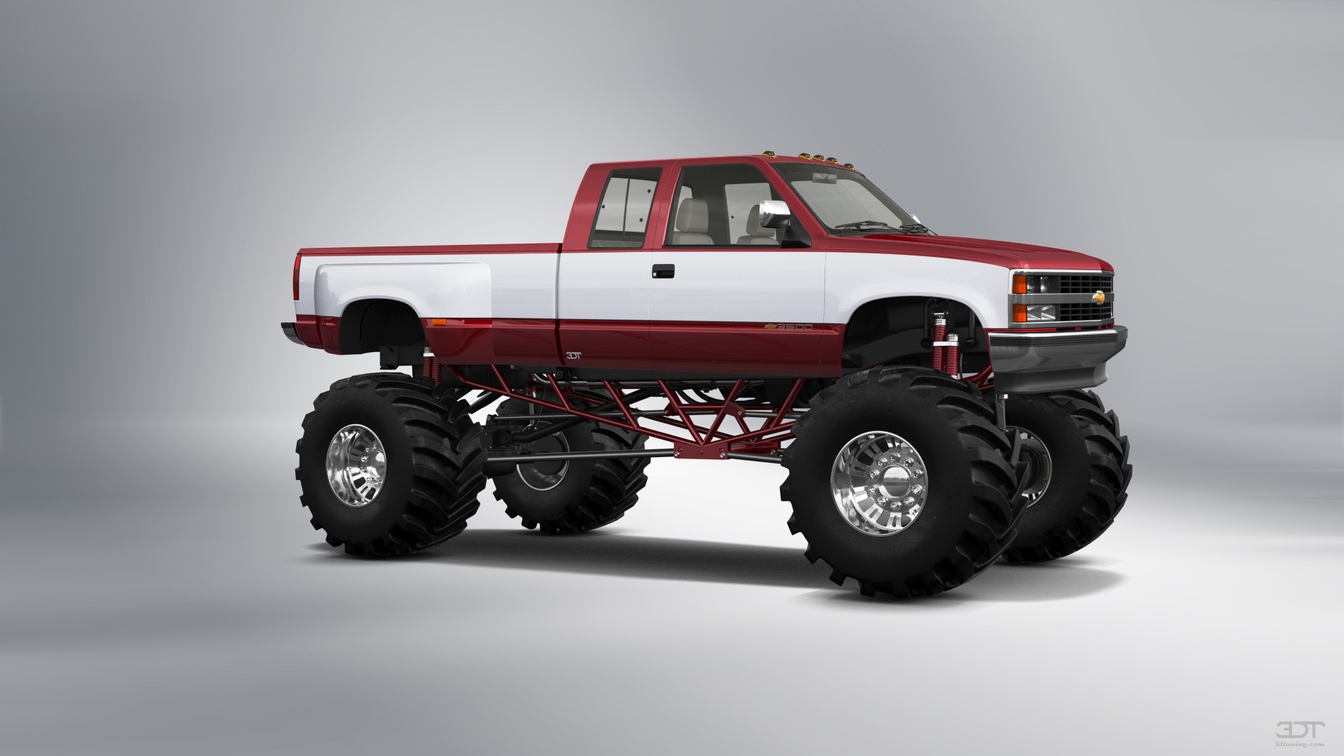 Chevrolet K3500 Extended Cab Pickup Truck 1988