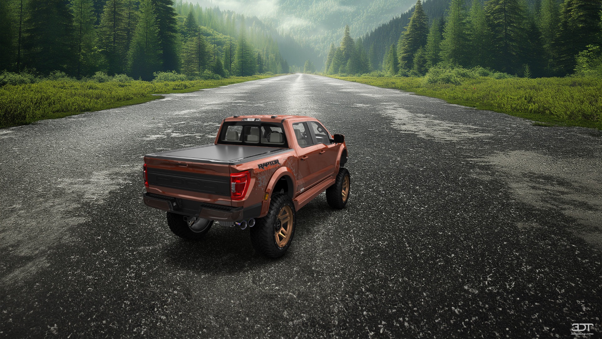 Ford F-150 Raptor 4 Door pickup truck 2021