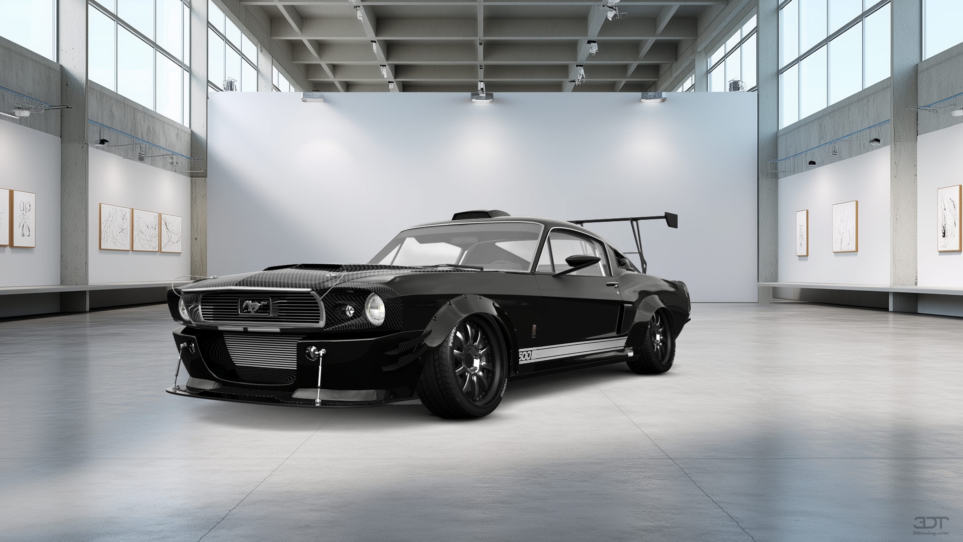 Mustang GT500 2 Door Coupe 1968 Images