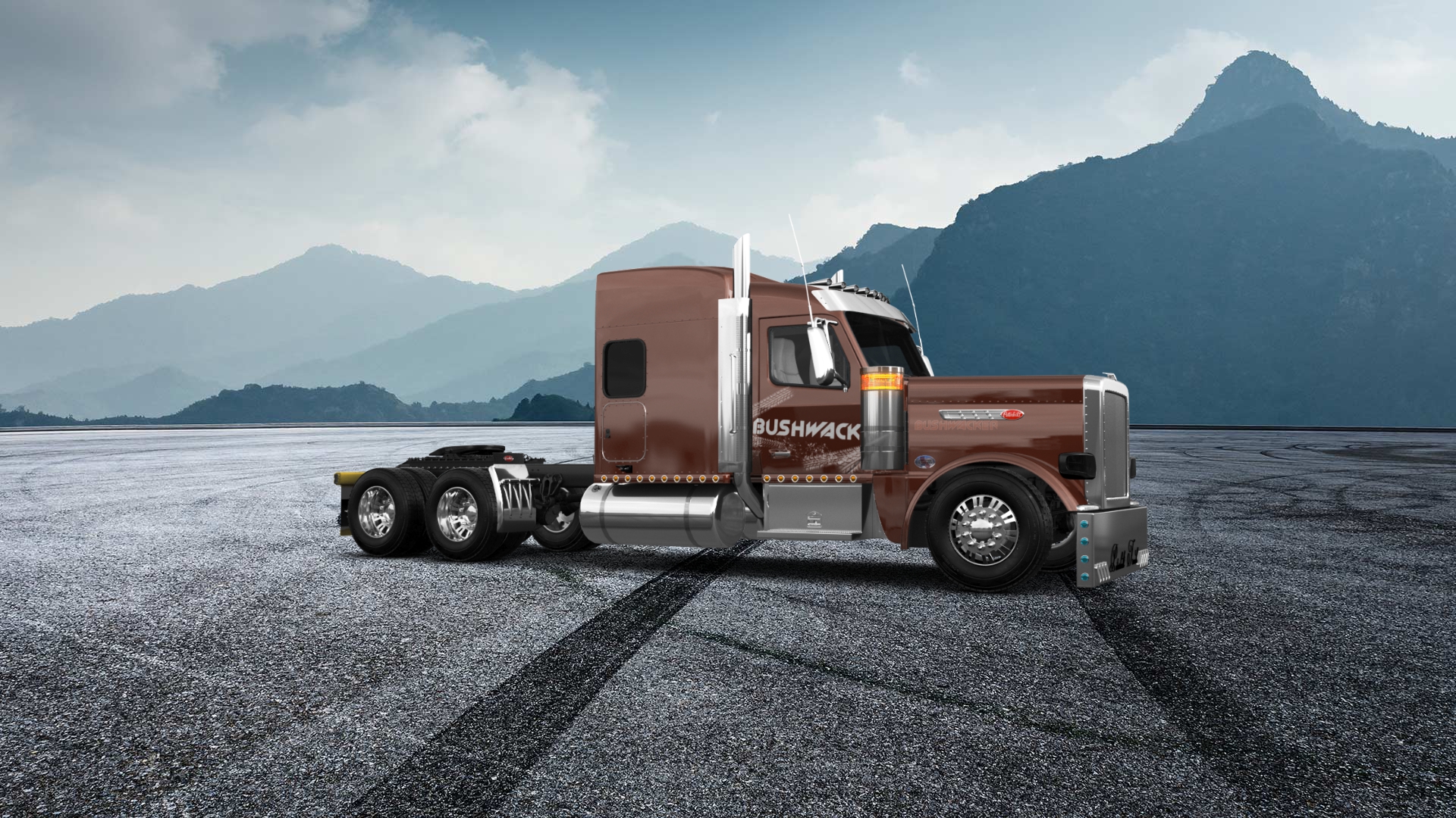 Peterbilt 589 Sleeper Cab Truck 2024 tuning