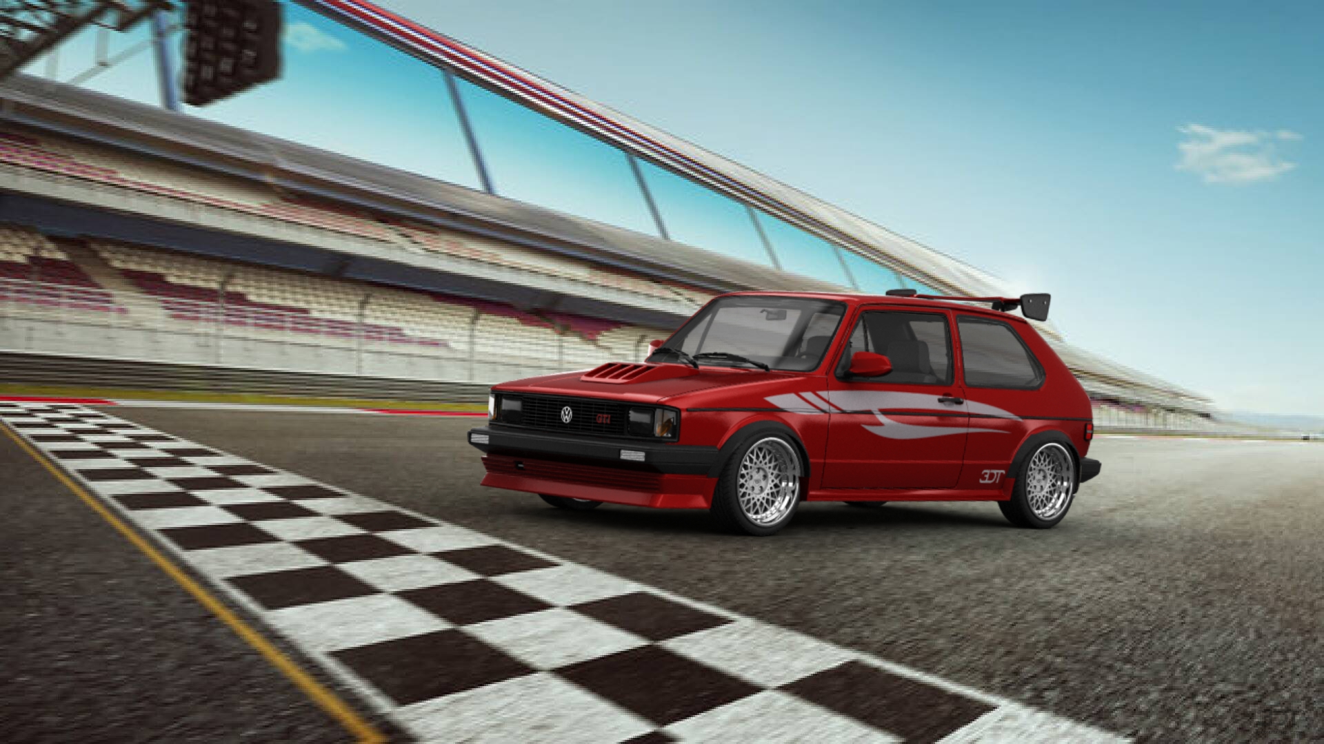 Volkswagen Rabbit GTI Mk1 3 Door Hatchback 1984 tuning