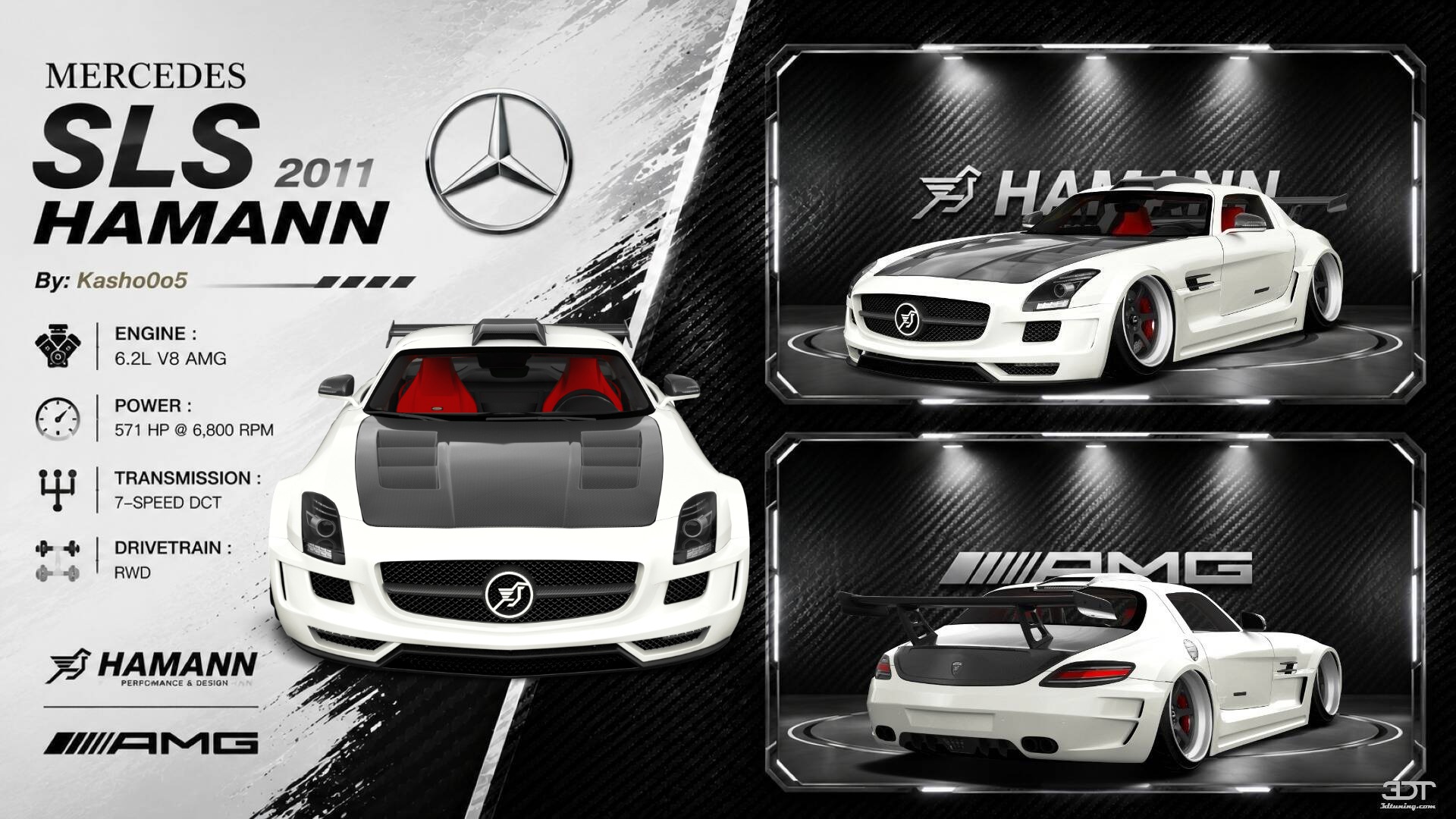 Mercedes SLS 2 Door Coupe 2011 tuning