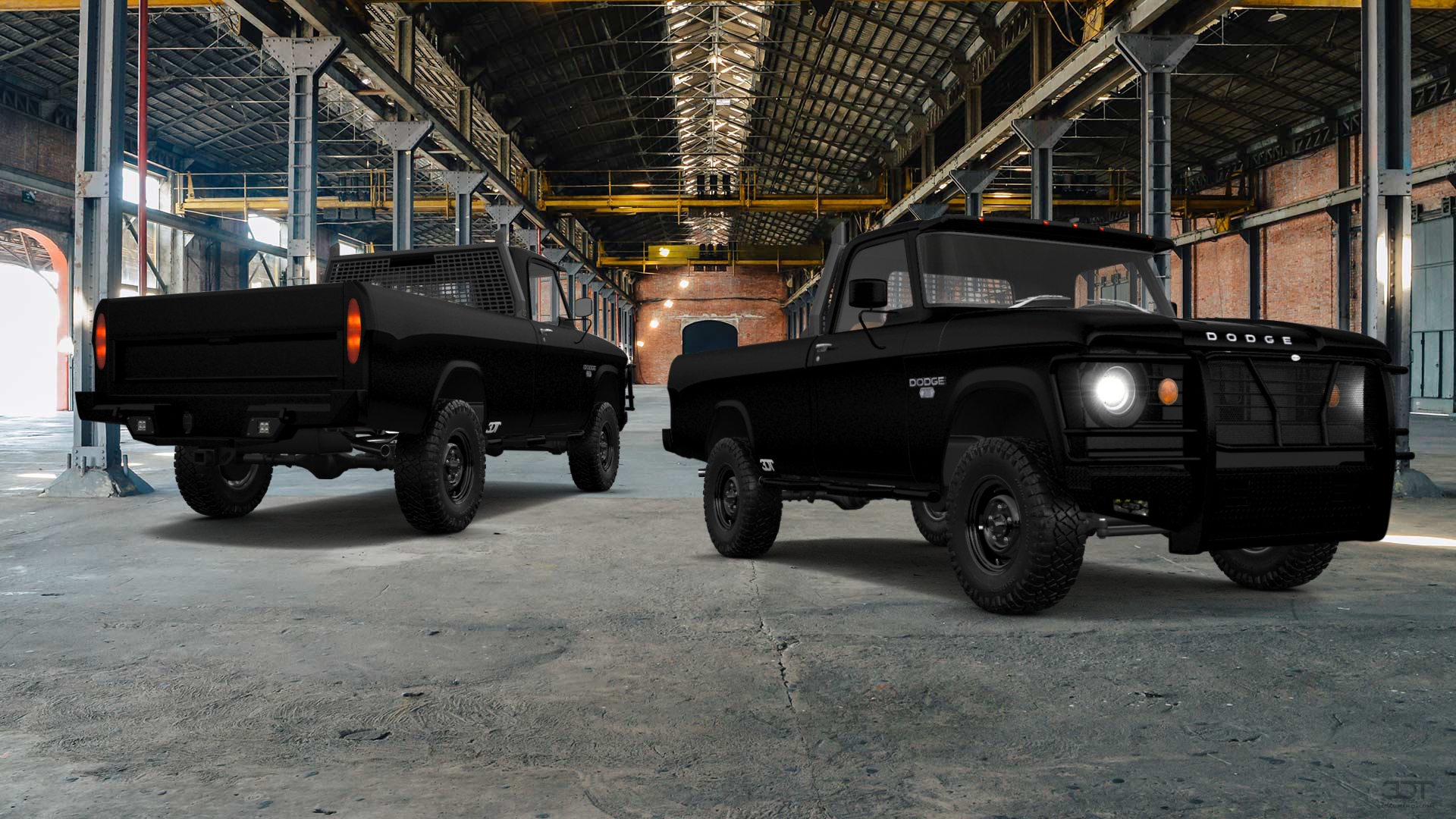 Dodge Power Wagon W200 2 Door pickup truck 1966 tuning