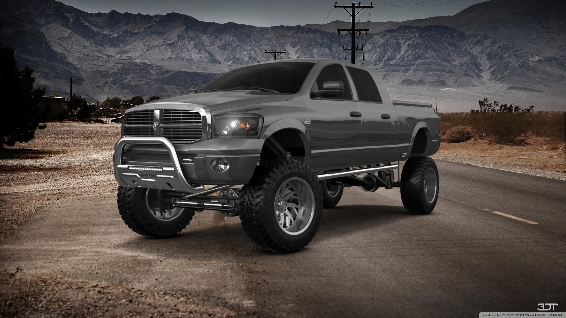 Dodge Ram 2500 4 Door pickup truck 2007 tuning