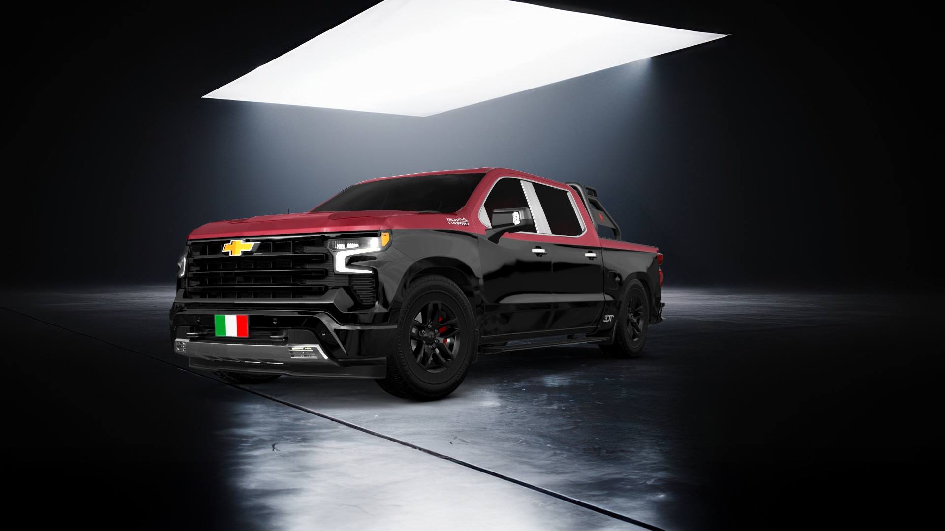 Chevrolet Silverado 1500 Crew Cab 5.8 ft box 4 Door pickup truck 2023 tuning