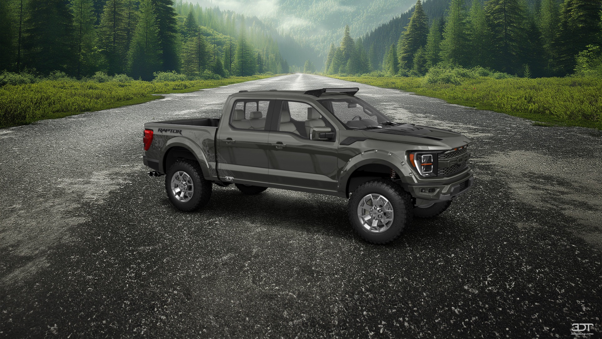 Ford F-150 Raptor 4 Door pickup truck 2021