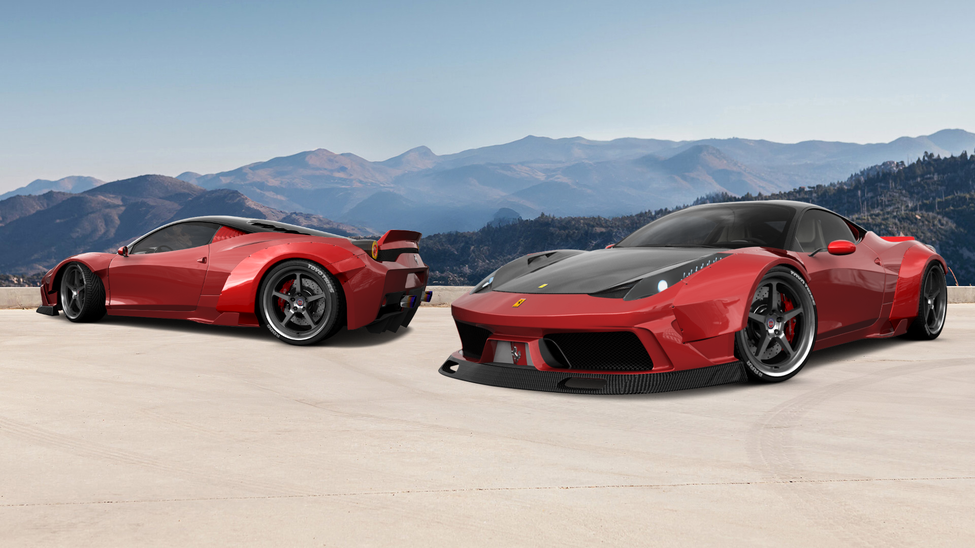 Ferrari 458 Italia 2 door spider 2010 tuning