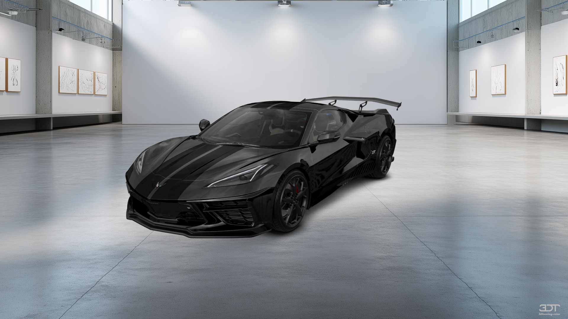 Chevrolet Corvette 2 door targa top 2020 tuning