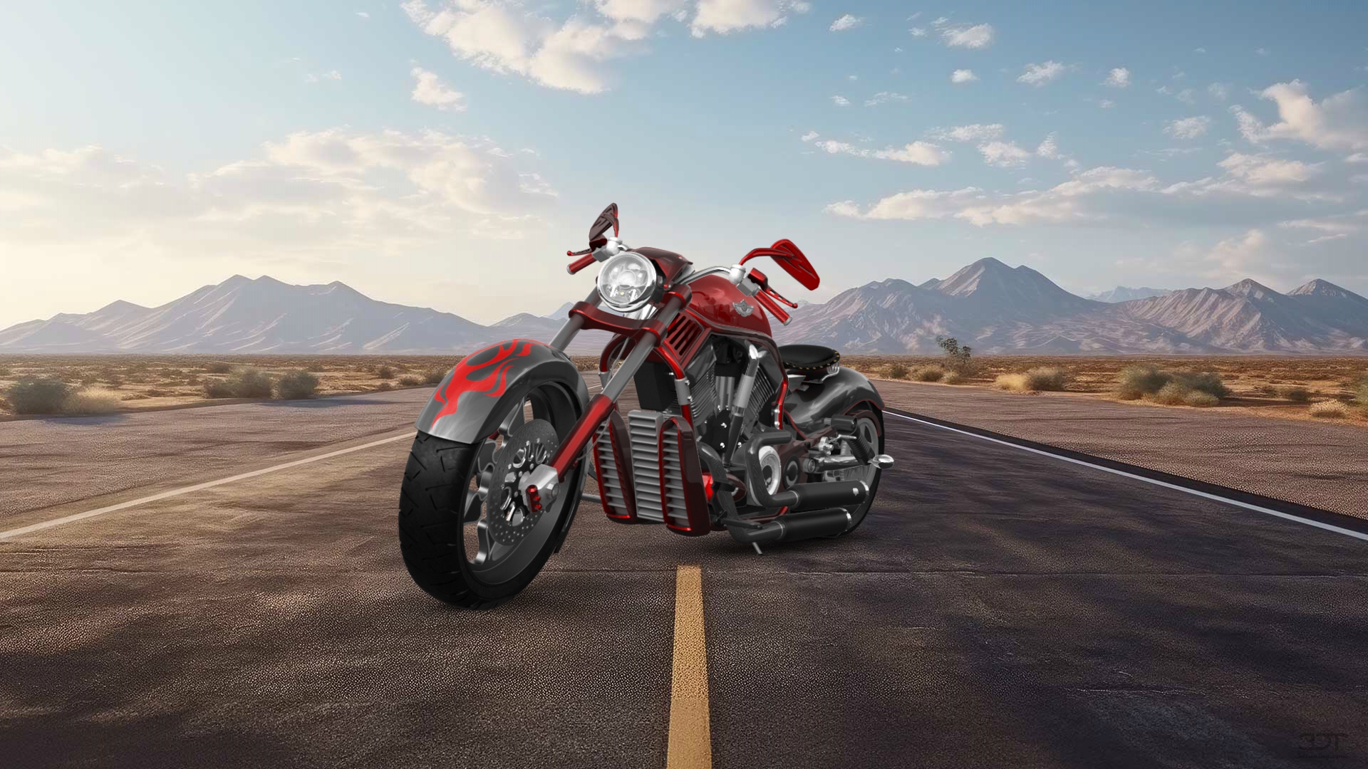 Harley-Davidson Custom Chopper Cruiser 2011