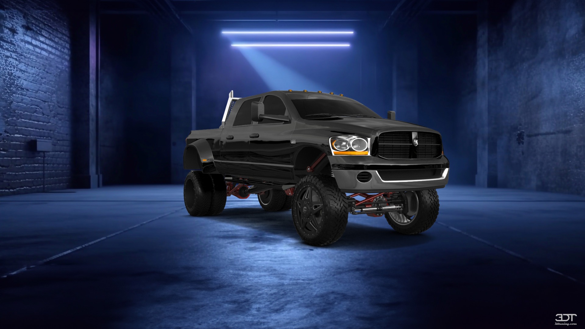 Dodge Ram 3500 Dually 4 Door pickup truck 2007