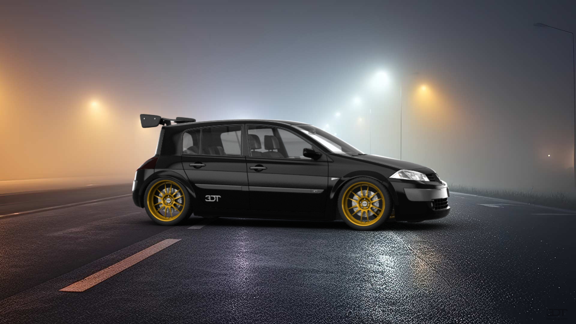 Renault Megane 5 Door Hatchback 2002 tuning