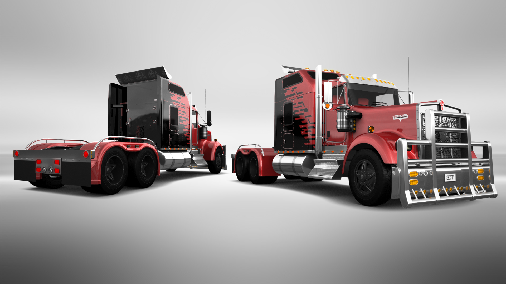 Kenworth W900 Sleeper Cab Truck 2015