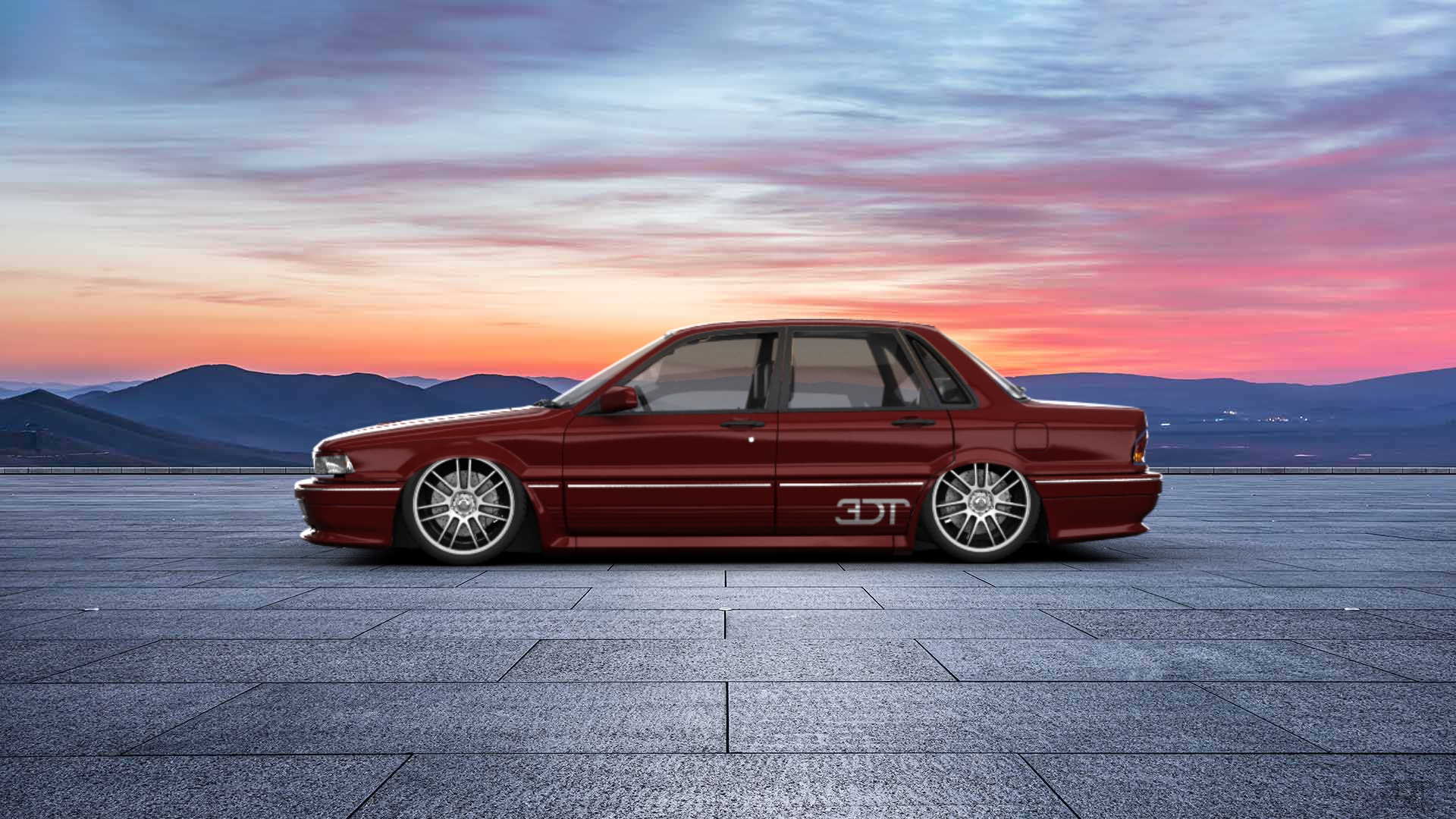 Mitsubishi Galant Sedan 1987 tuning