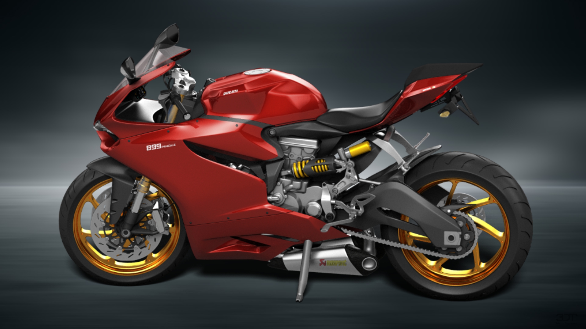 Ducati 899 Panigale Sport Bike 2015