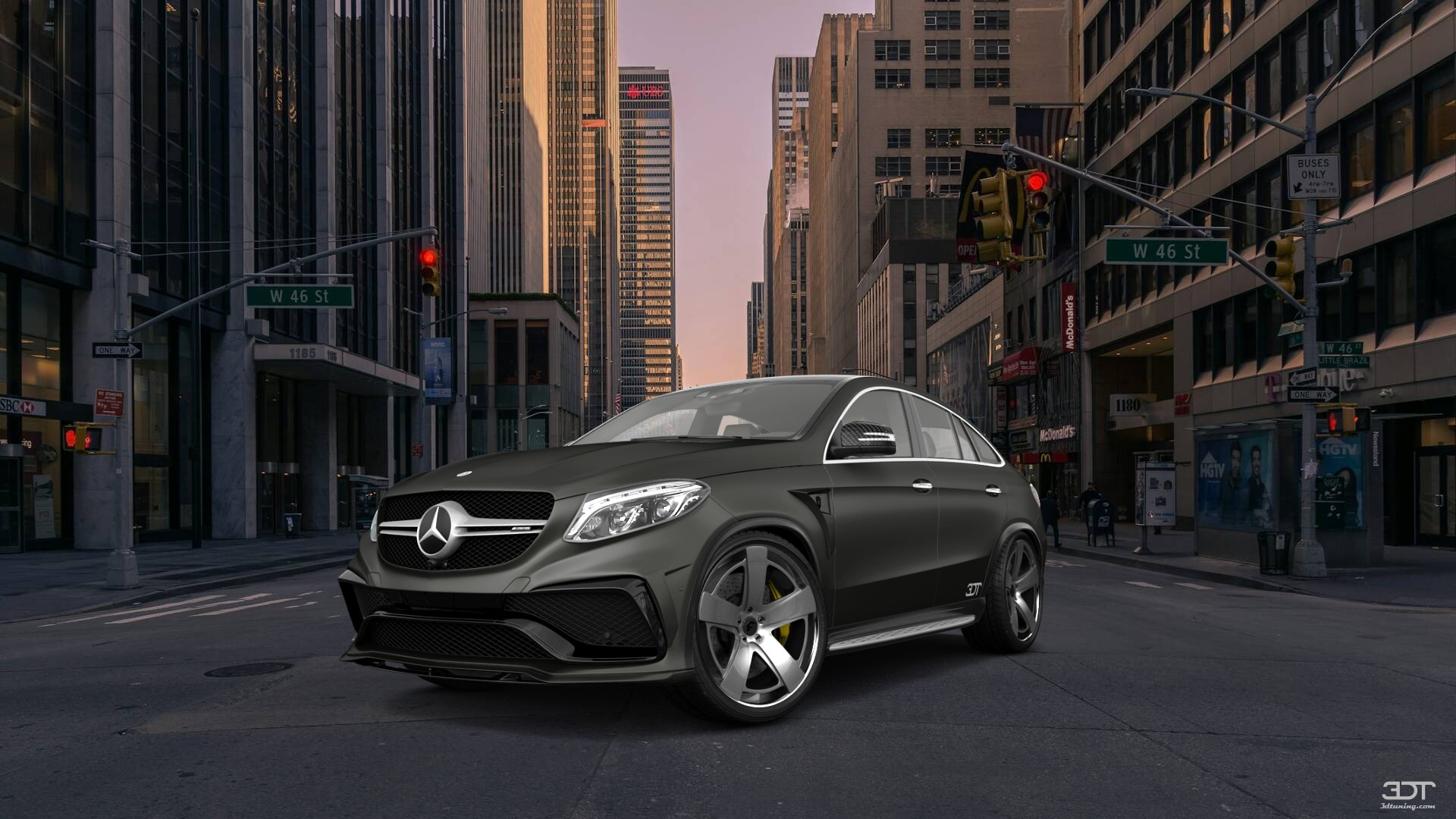 Mercedes GLE Coupe SUV 2016 tuning
