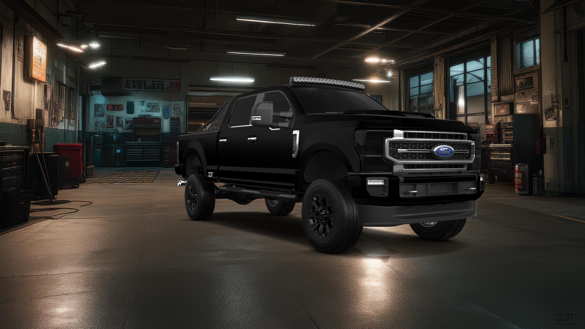 Ford F-250 4 Door pickup truck 2021 tuning