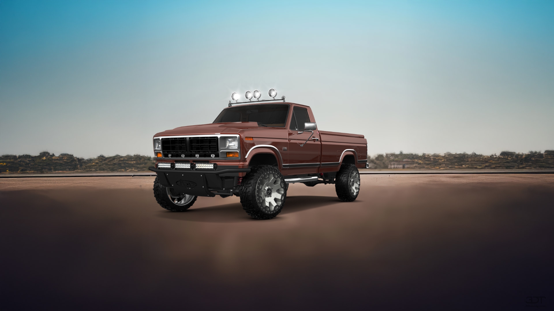 Ford F-150 2 Door pickup truck 1986