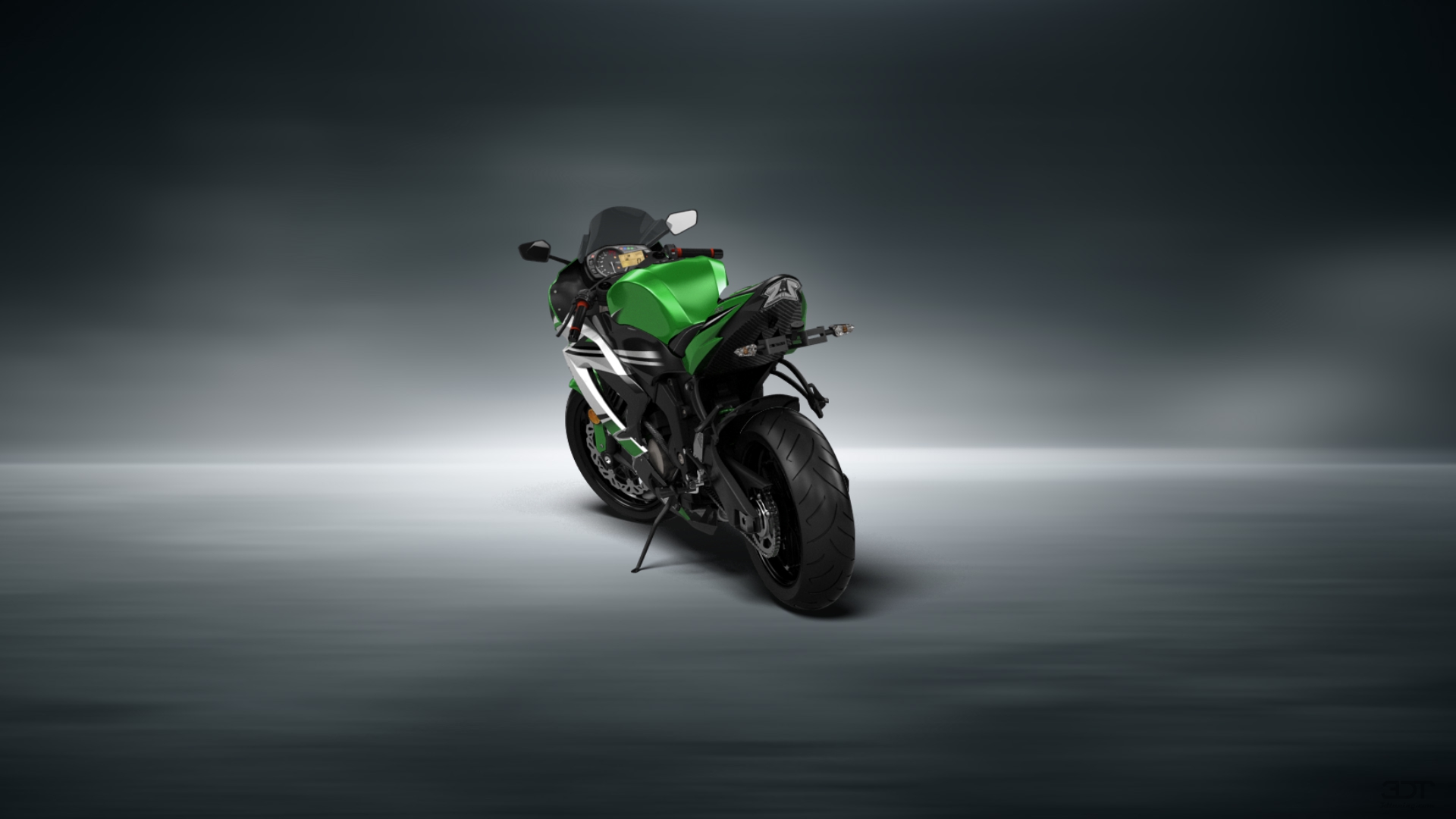Kawasaki Ninja ZX 6R Sport Bike 2015