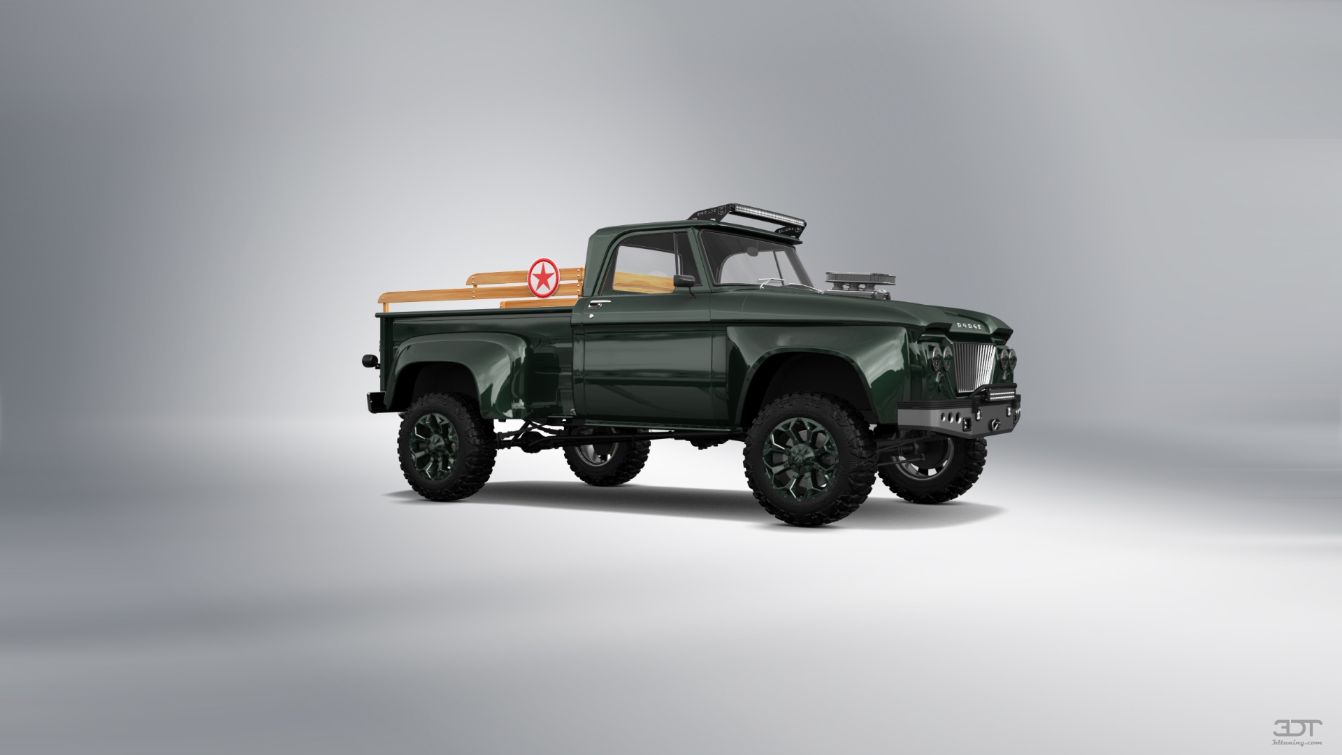 Dodge D-100 Stepside 2 Door pickup truck 1961