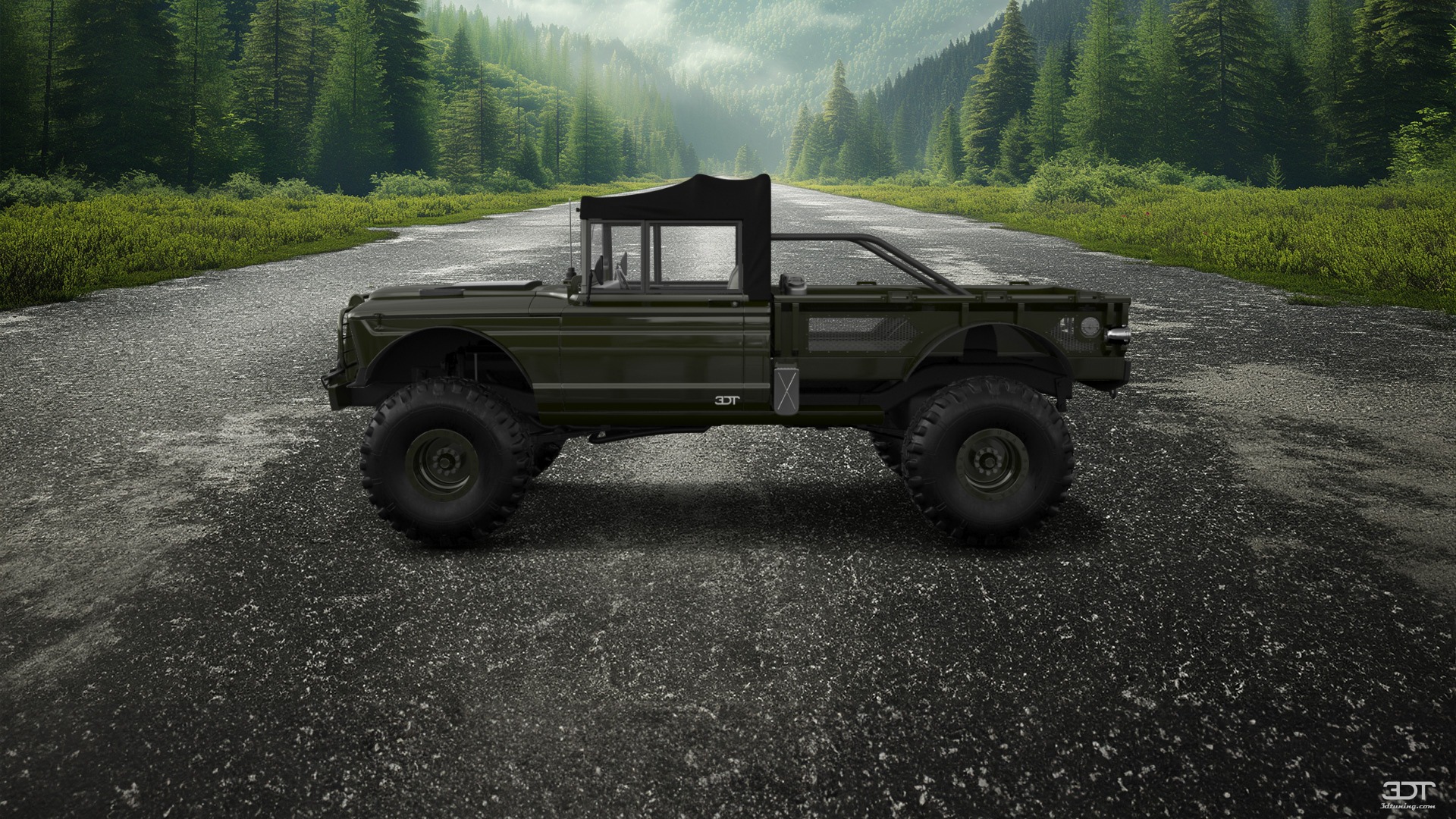 Jeep Kaiser M715 2 Door pickup truck 1968