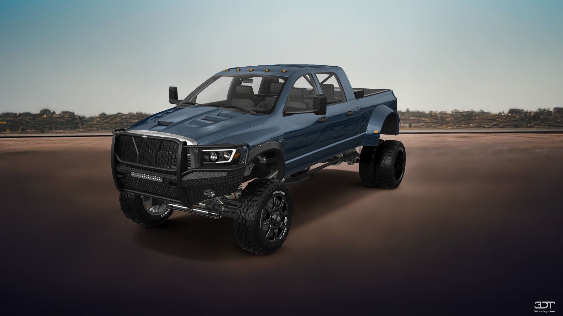 Tuning Dodge Ram 3500 Dually 4 Door pickup truck 2007