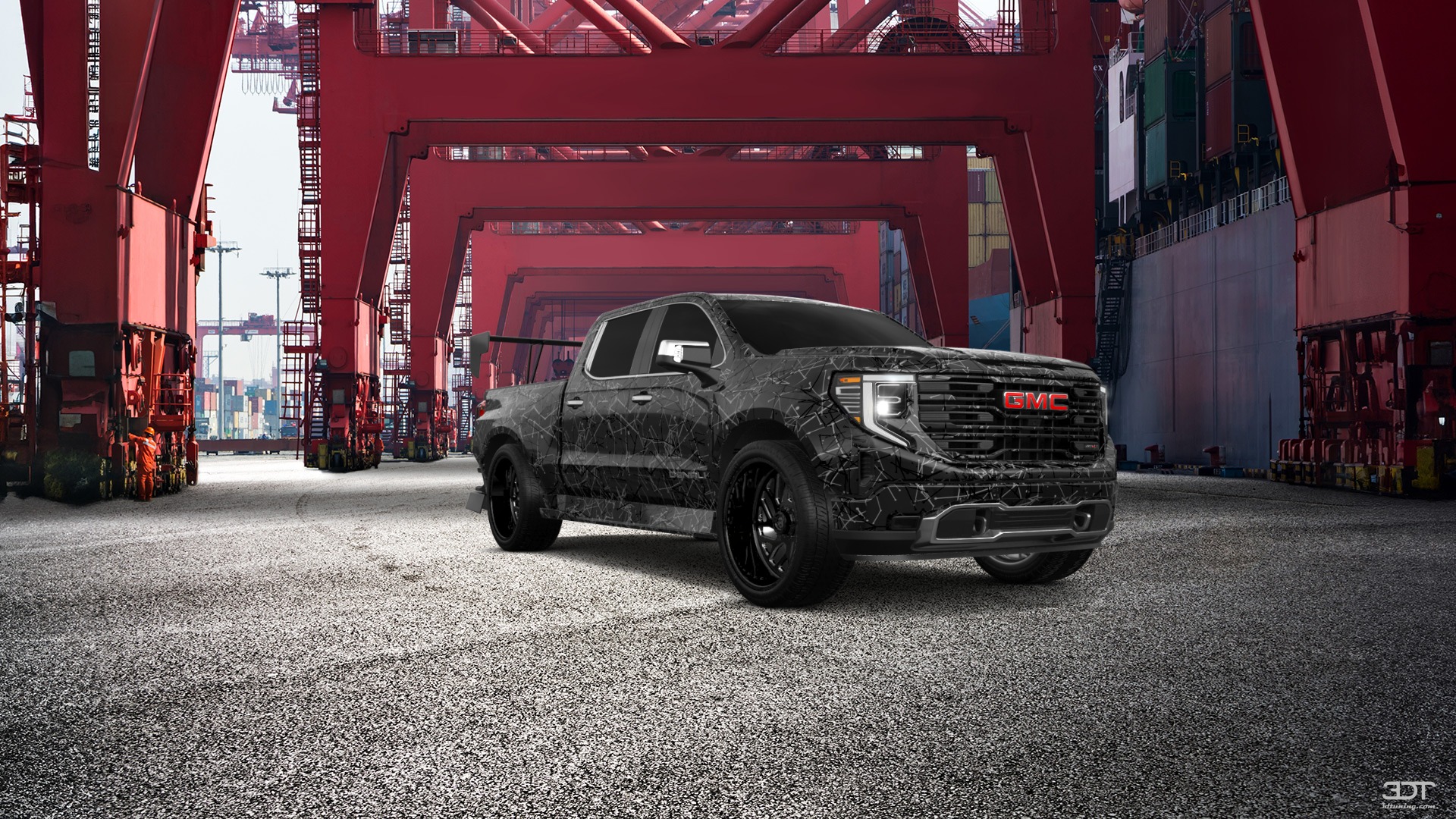 GMC Sierra 1500 Crew Cab 5.8 ft box 4 Door pickup truck 2023