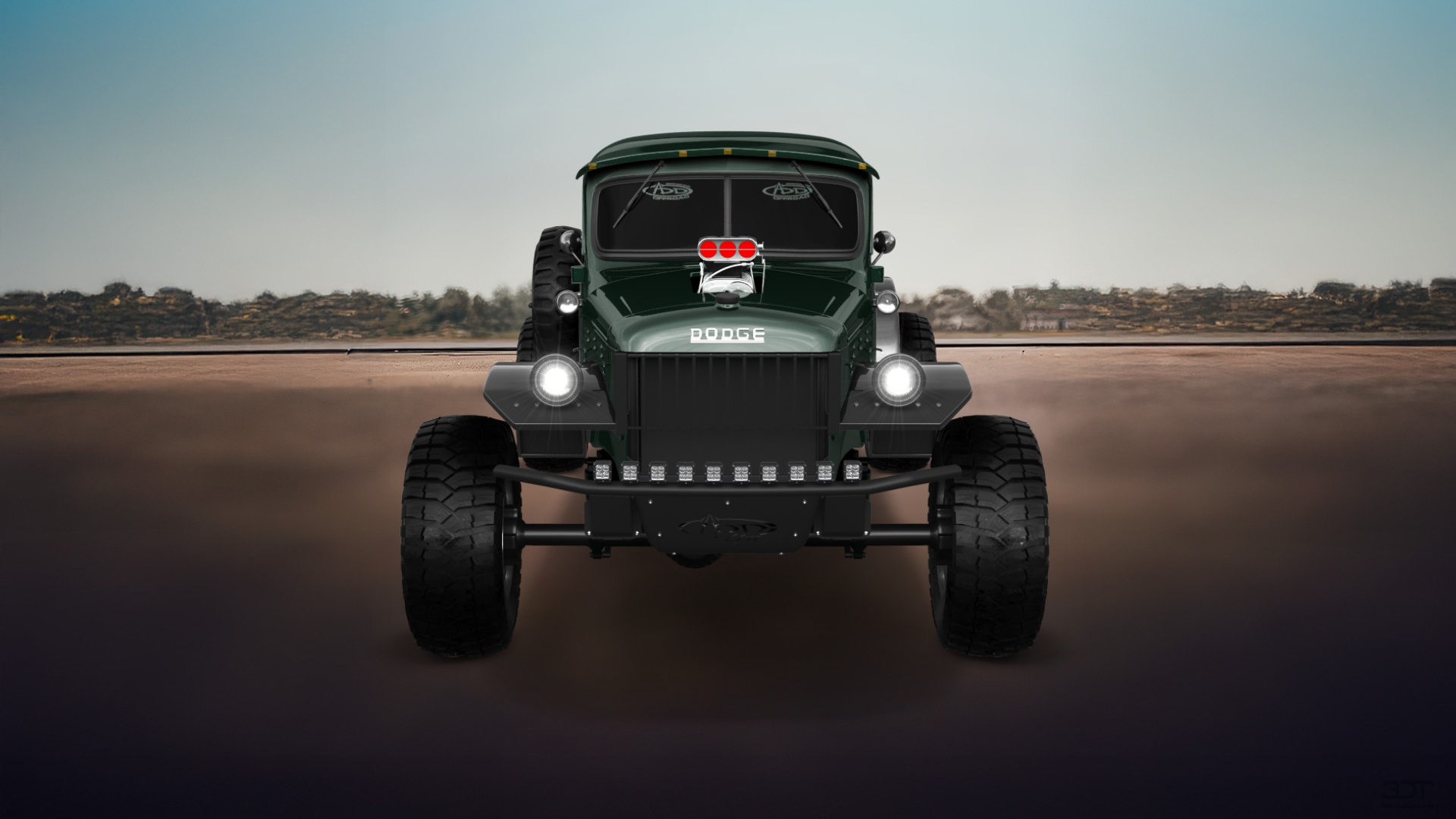 Dodge Power Wagon 2 Door pickup truck 1947 tuning
