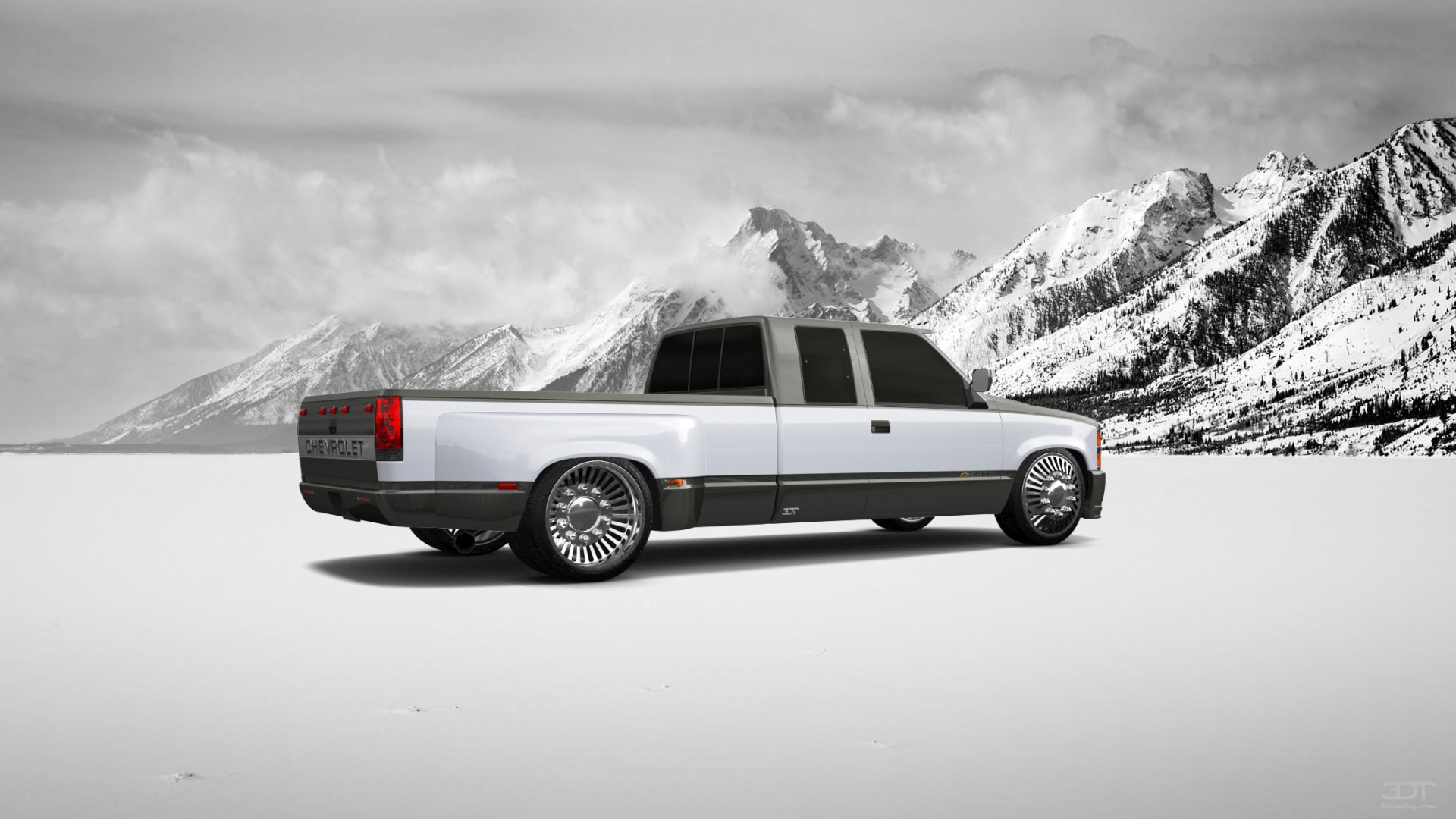 Chevrolet K3500 Extended Cab Pickup Truck 1988