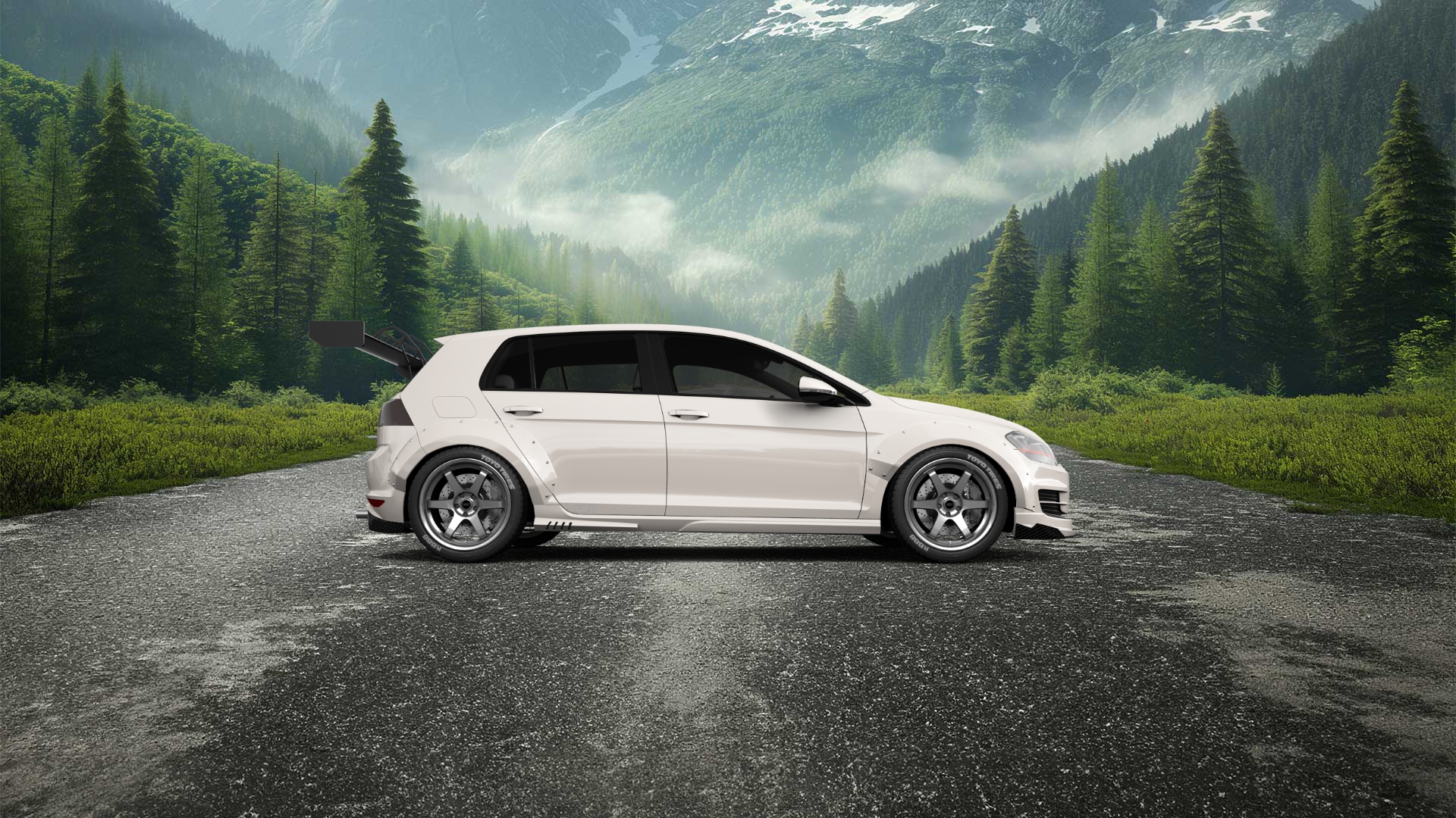 Volkswagen Golf 7 5 Door Hatchback 2013 tuning
