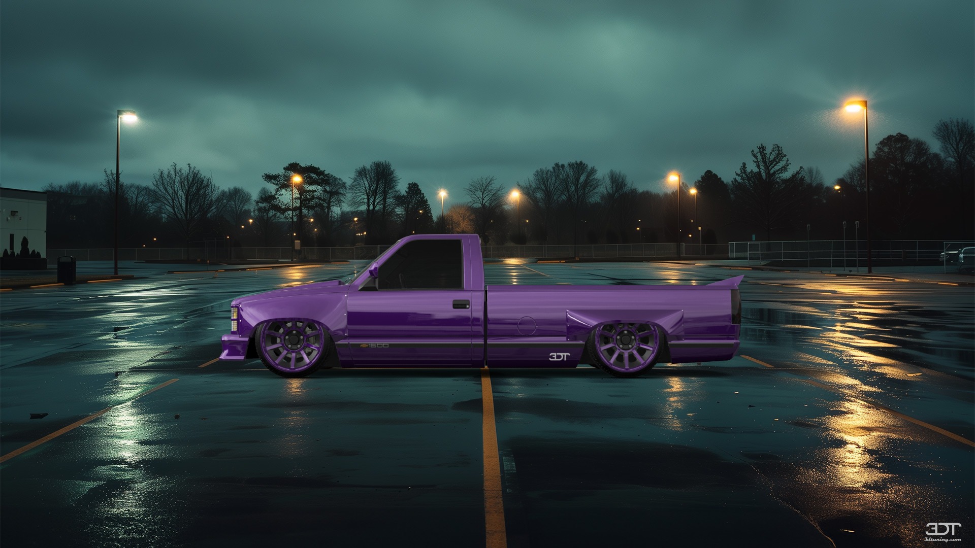Chevrolet K1500 Regular Cab Fleetside Pickup 1988