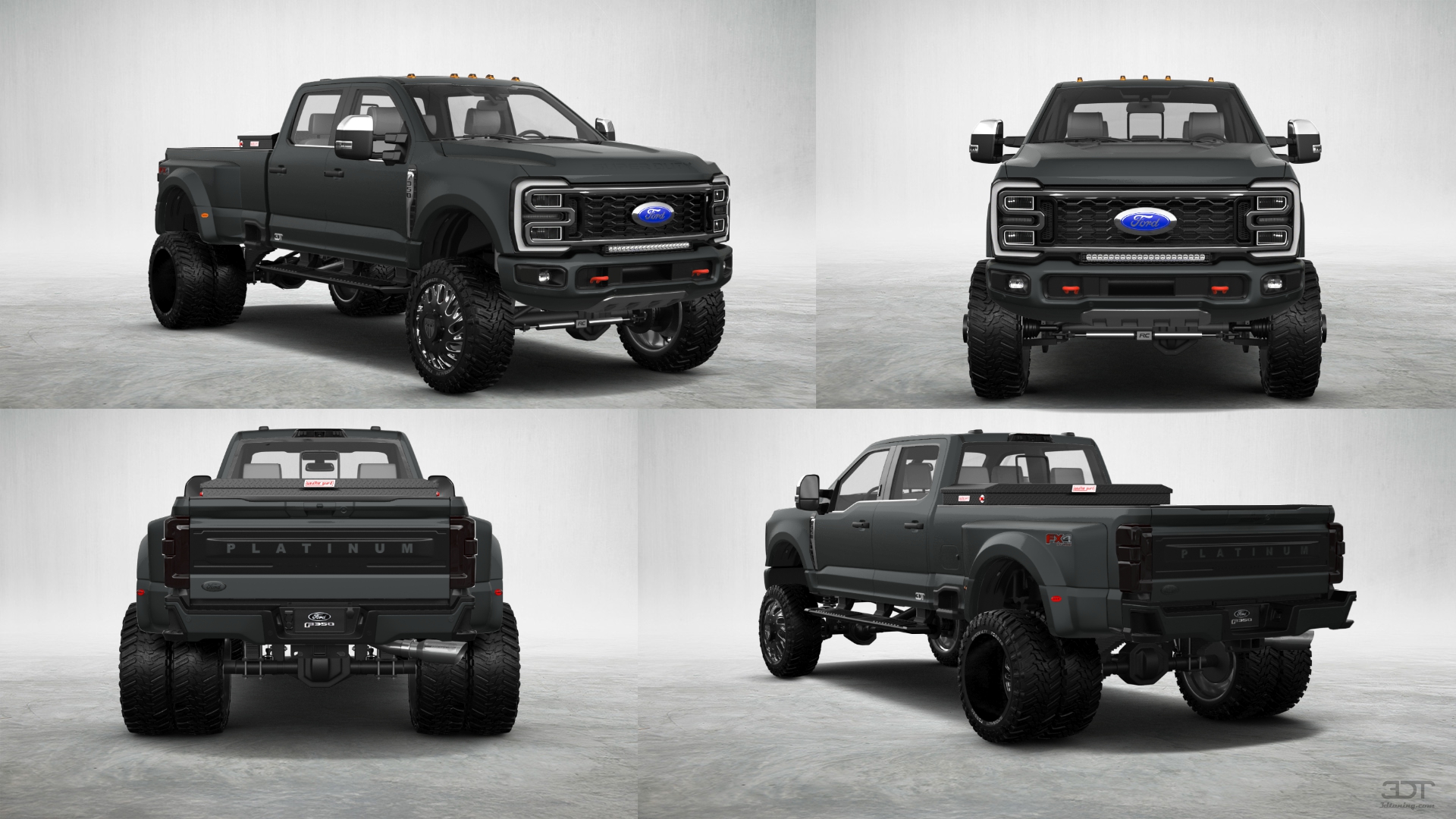 Ford F-350 DRW Crew Cab 4 Door pickup truck 2023 tuning