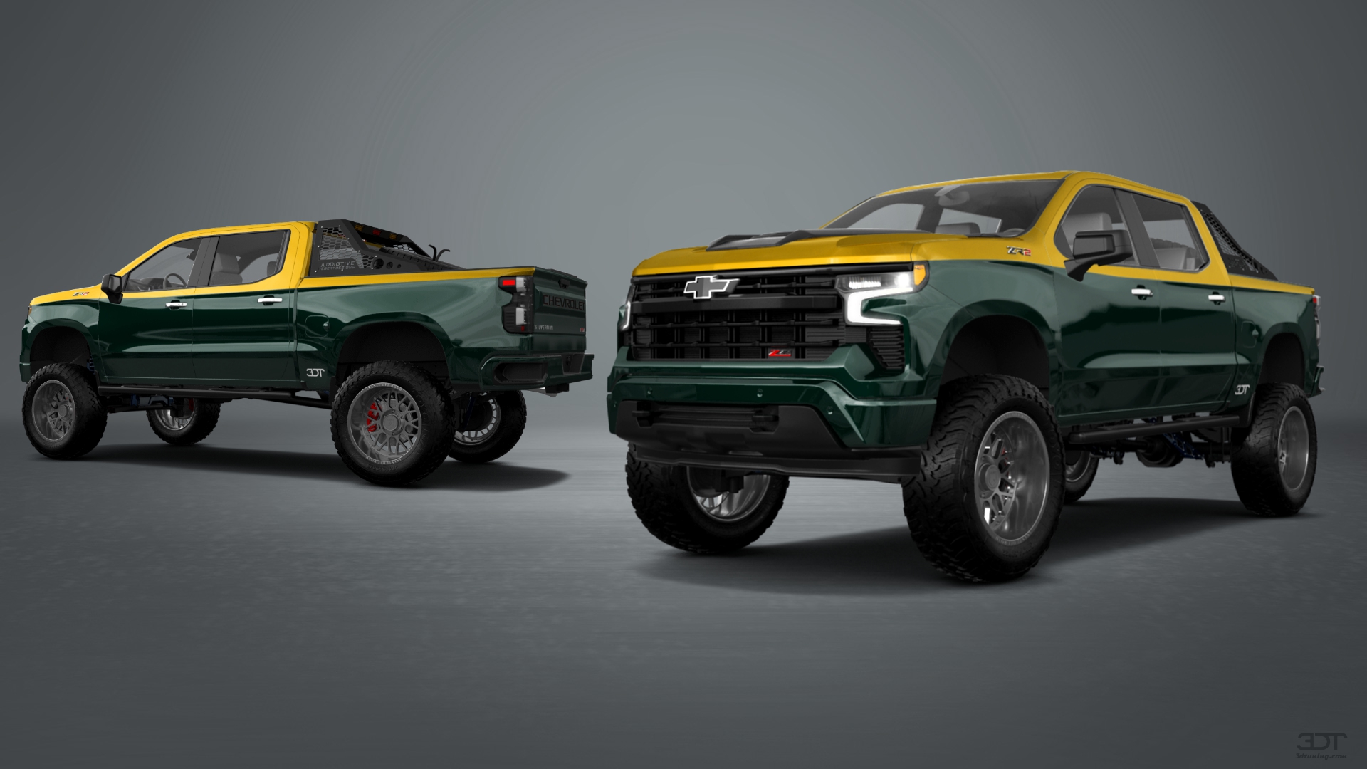 Chevrolet Silverado 1500 Crew Cab 5.8 ft box 4 Door pickup truck 2023 tuning