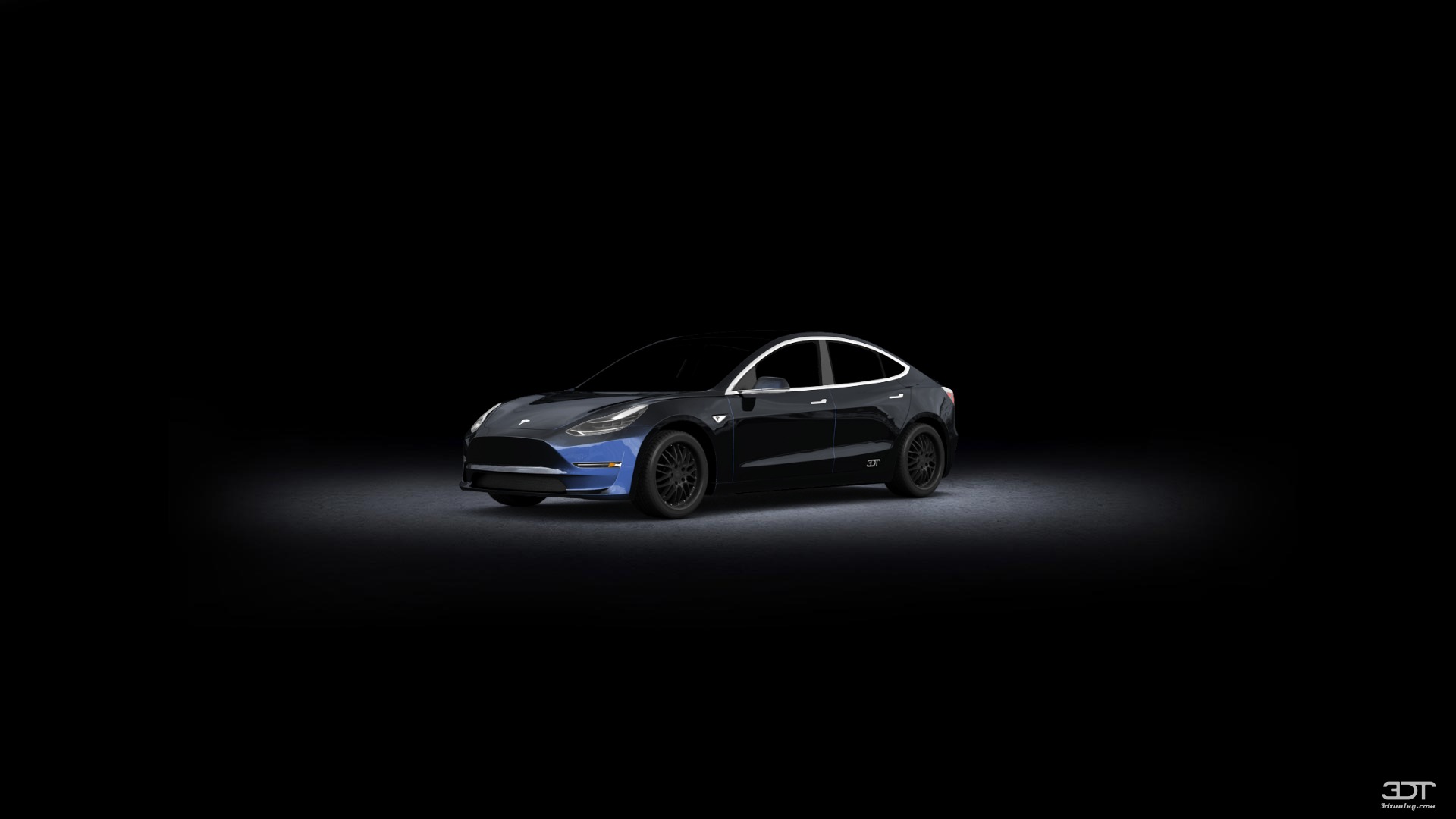 Tesla Model 3 4 door fastback saloon 2019 tuning