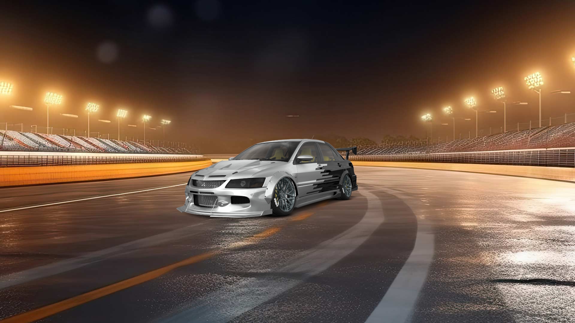 Mitsubishi Lancer Evo IX 4 Door Saloon 2005 tuning