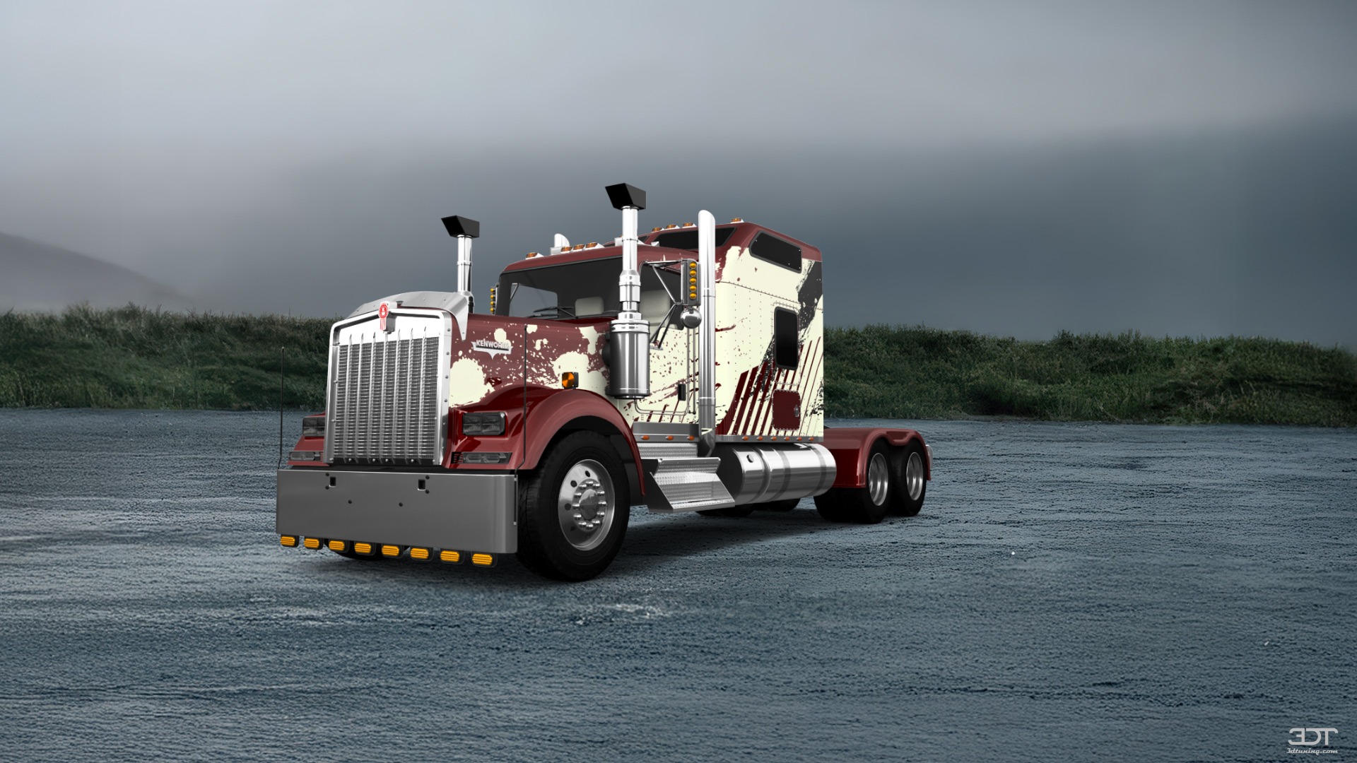 Kenworth W900 Sleeper Cab Truck 2015 Images