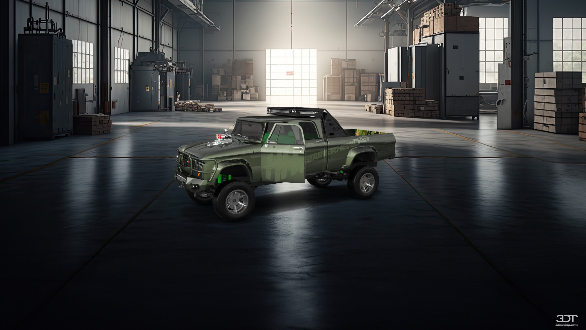 Dodge Power Wagon 4 Door pickup truck 1964