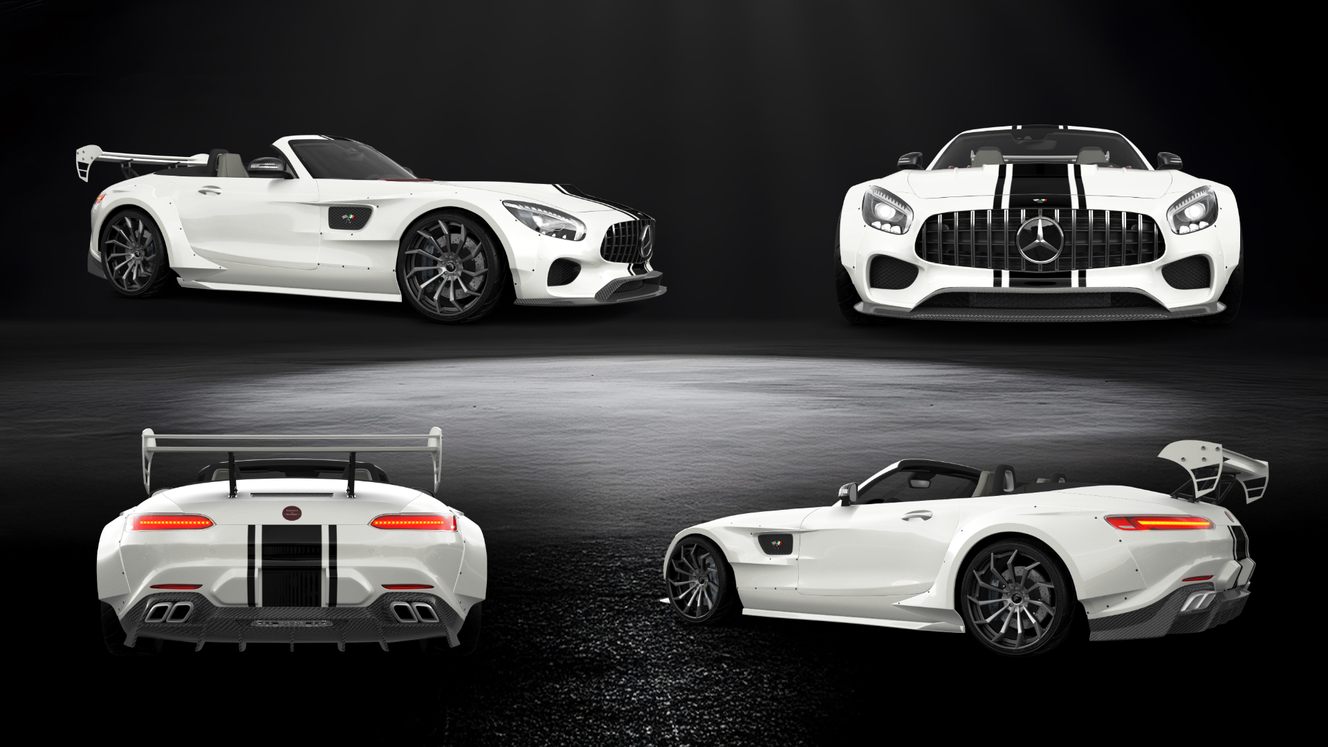 Mercedes AMG GT 2 Door Convertible 2016