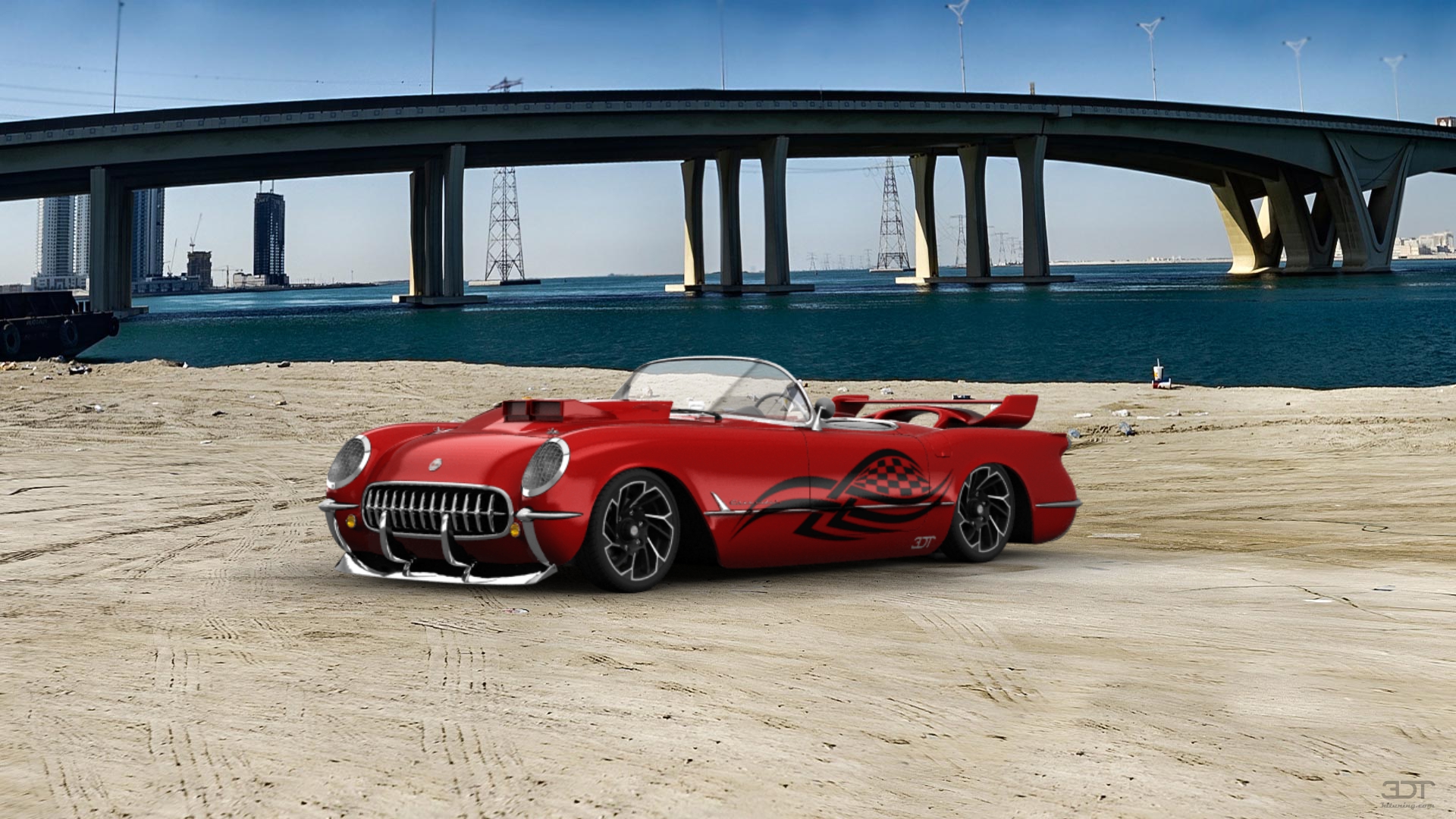 Chevrolet Corvette Convertible 1953 tuning