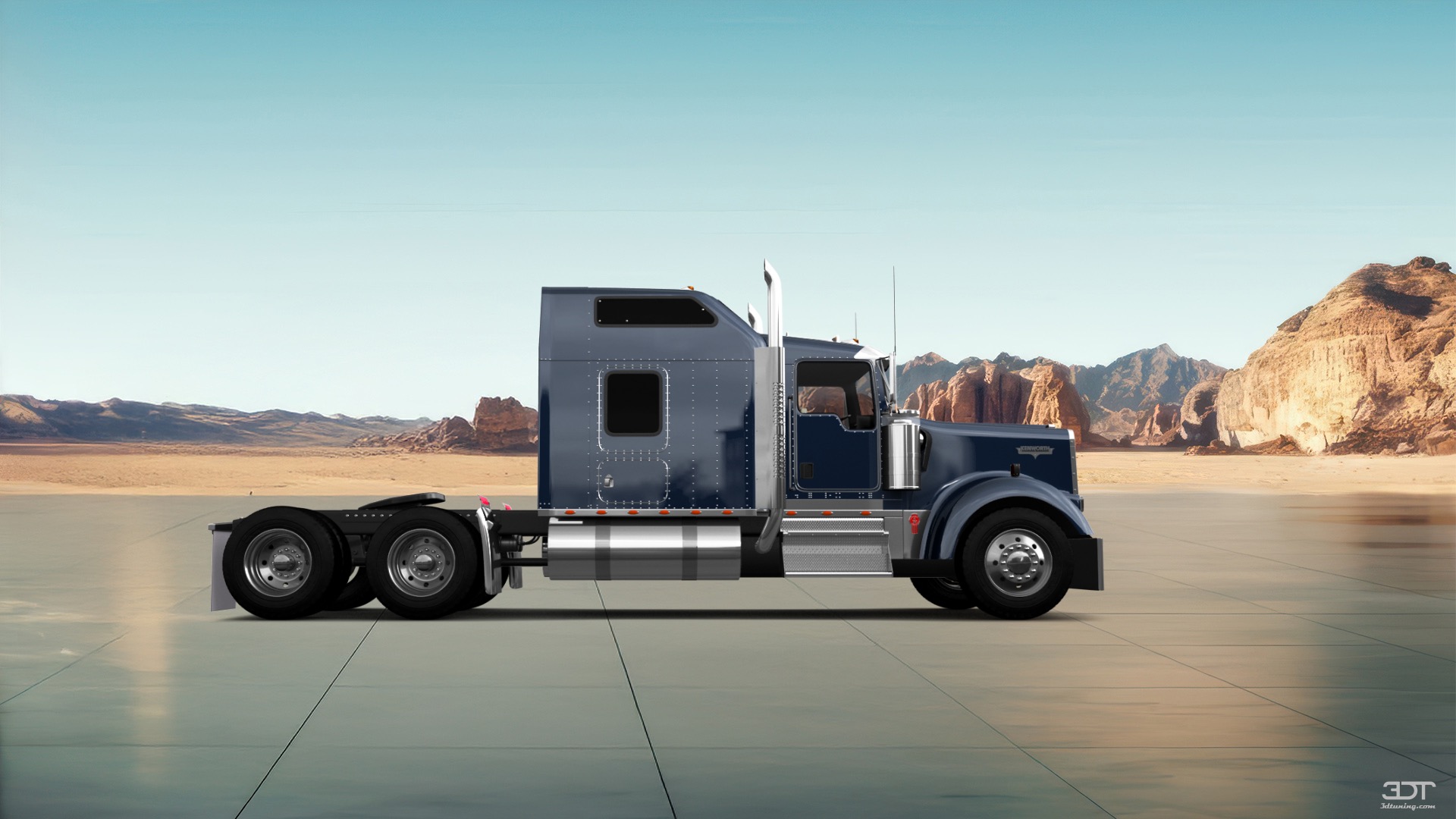 Kenworth W900 Sleeper Cab Truck 2015 tuning