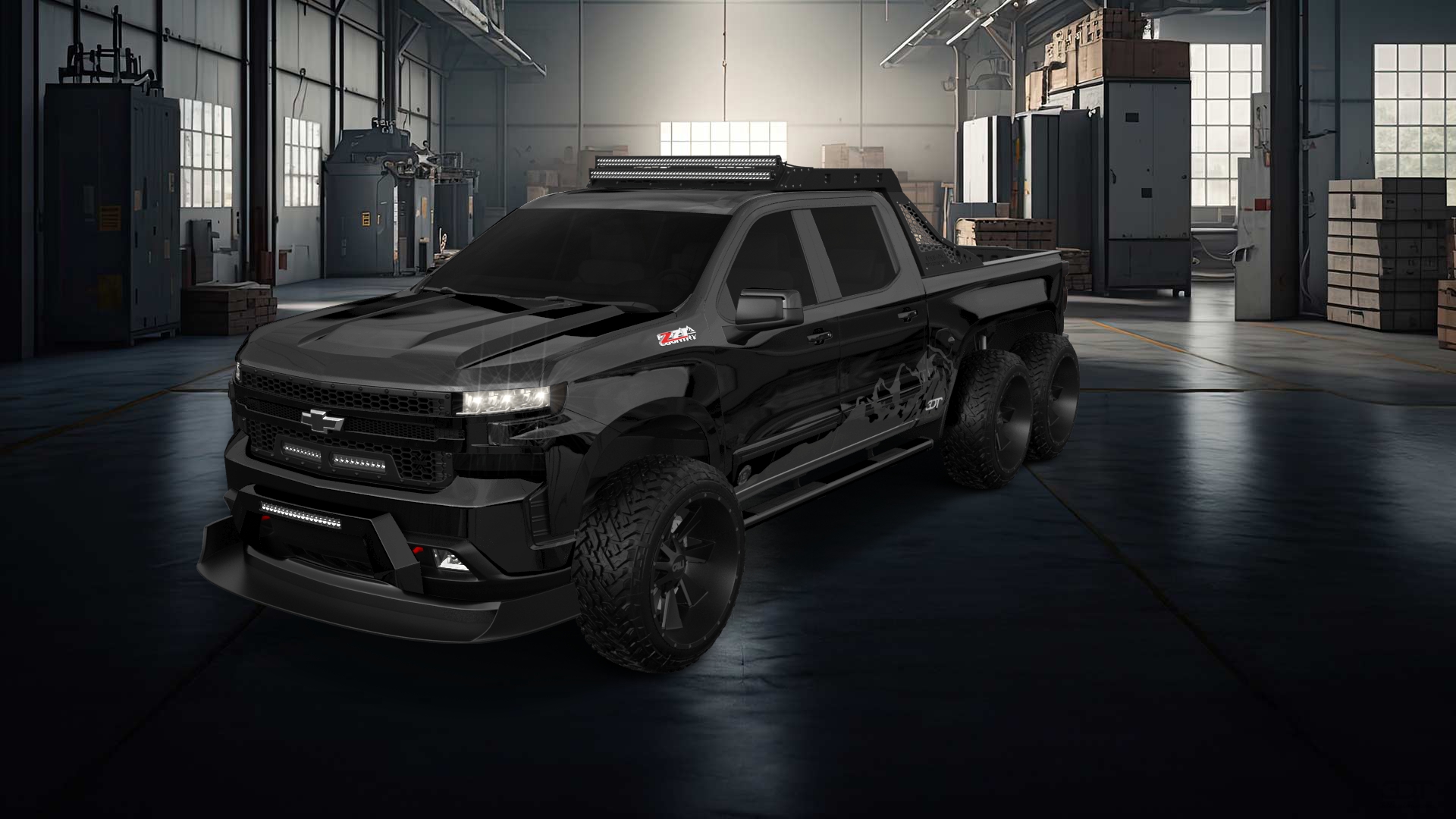 Chevrolet Silverado Hennessey Goliath 6X6 Truck 2020